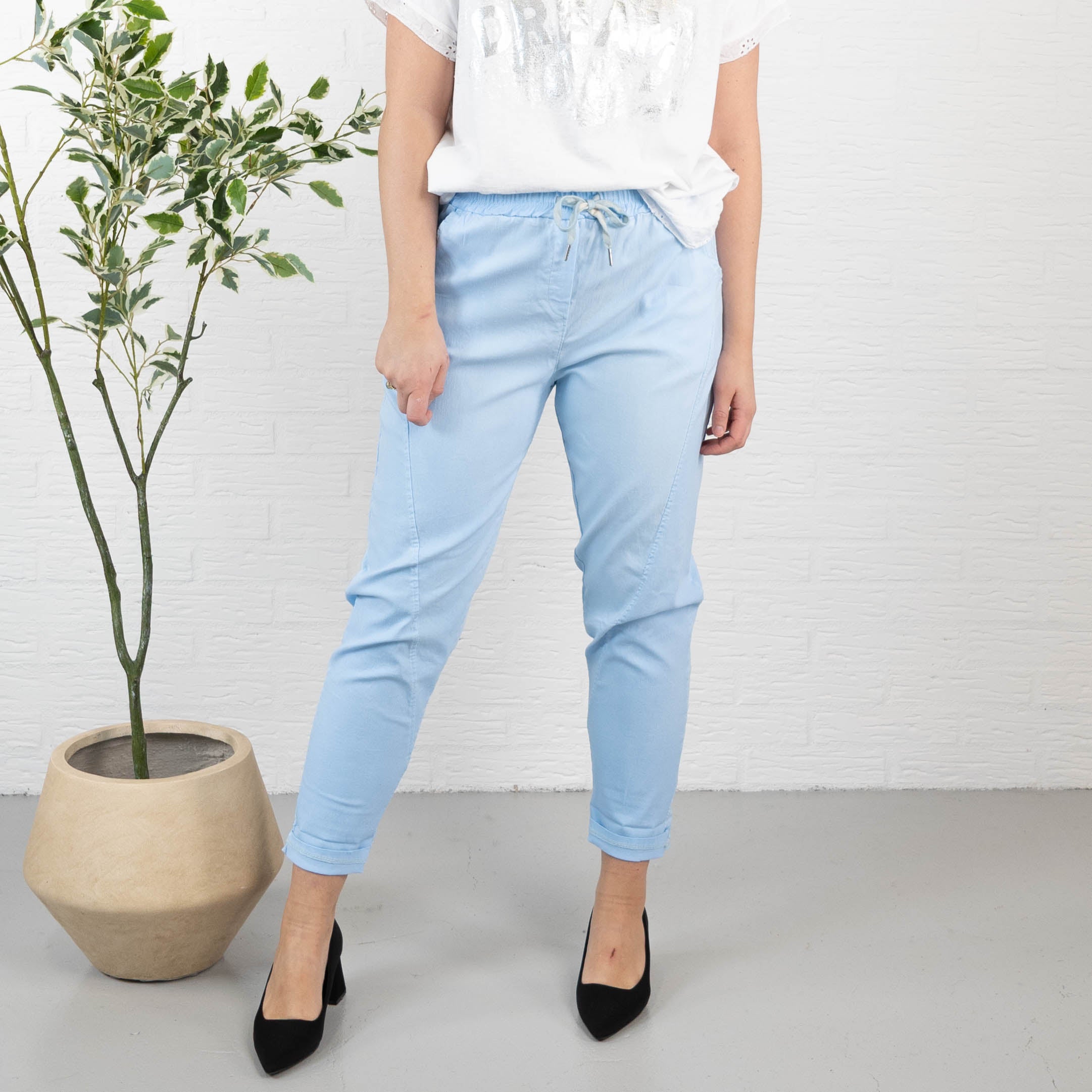 Kentucky bukser, Lyseblå