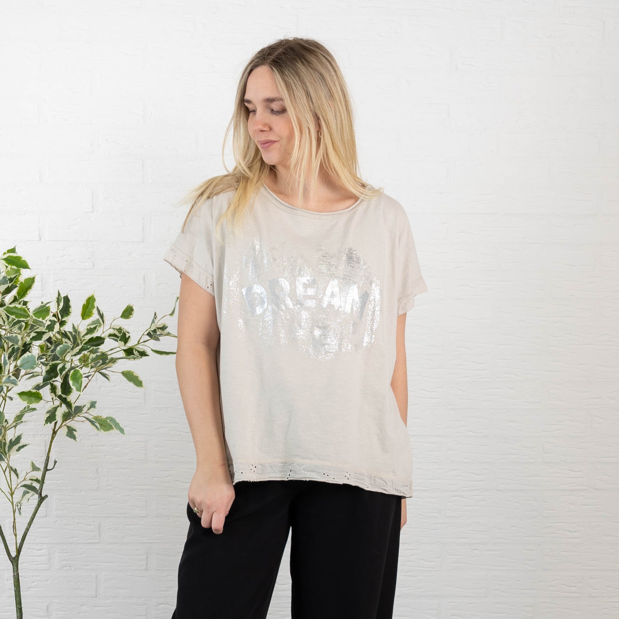 Dream t-shirt, Beige