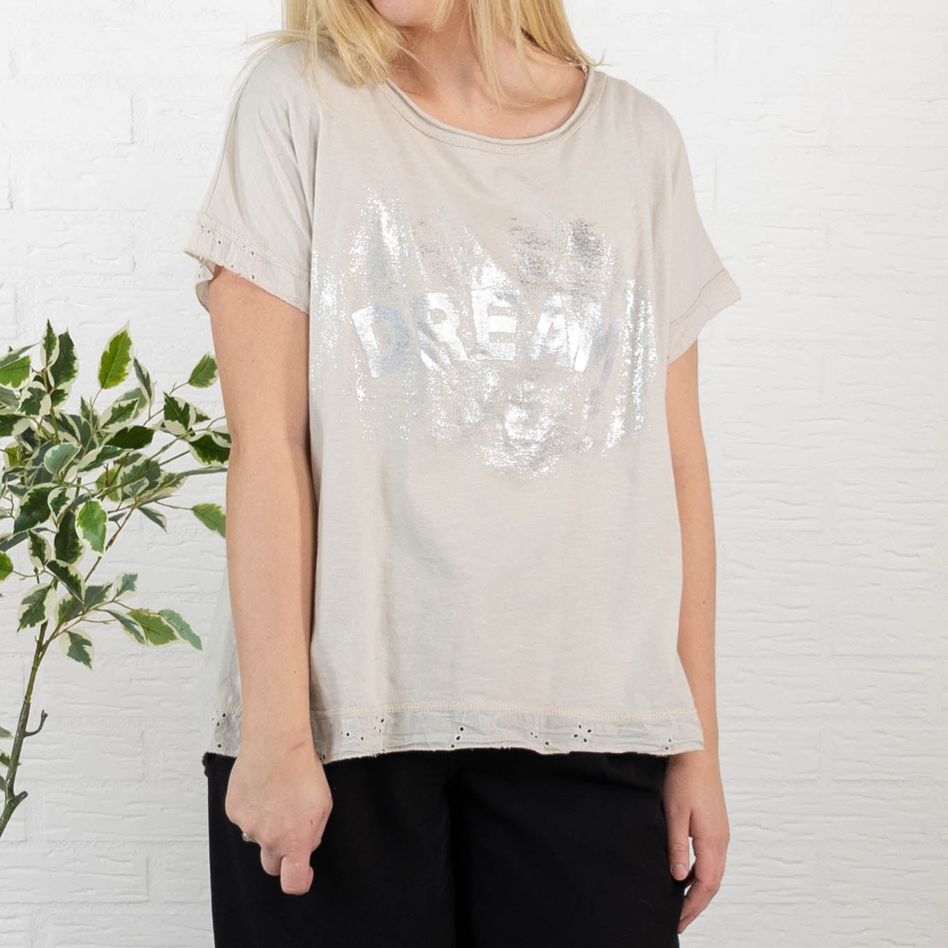 Dream t-shirt, Beige