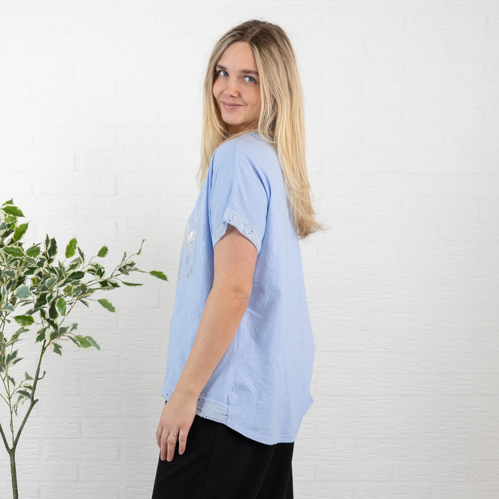 Dream t-shirt, Lyseblå