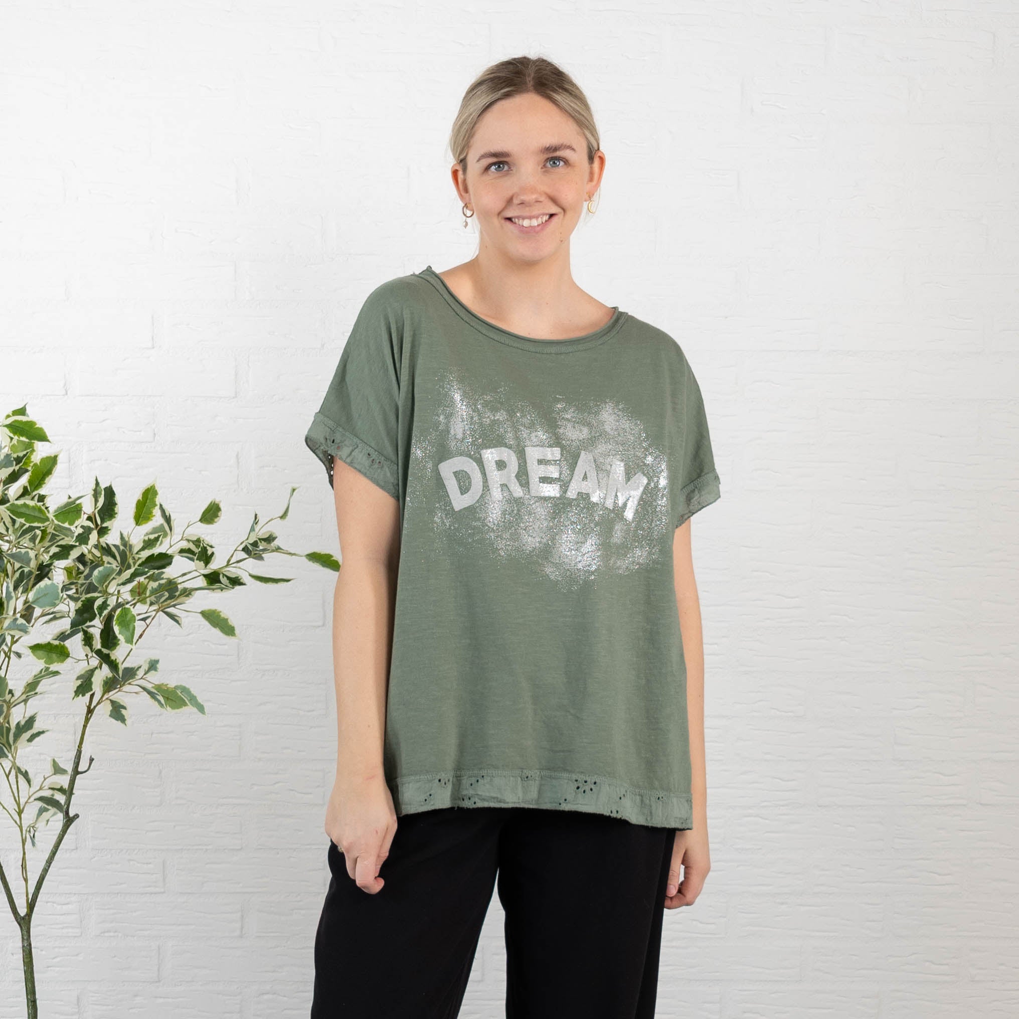 Dream t-shirt, Khaki