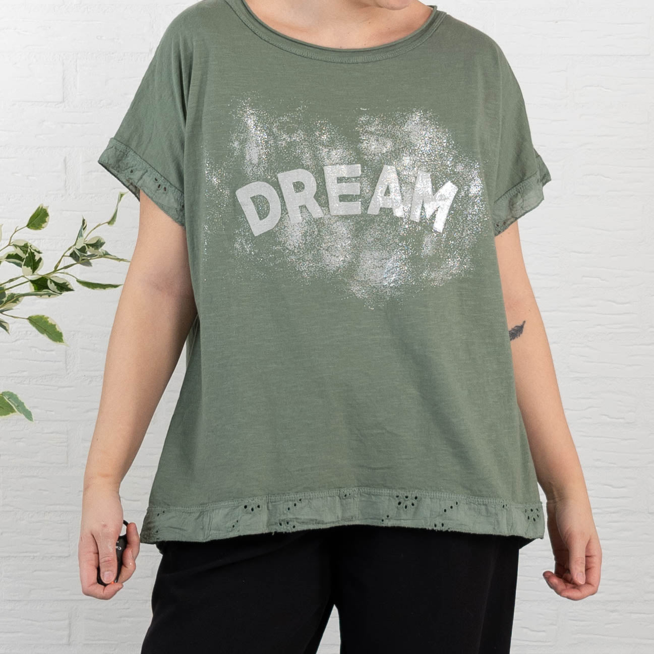 Dream t-shirt, Khaki