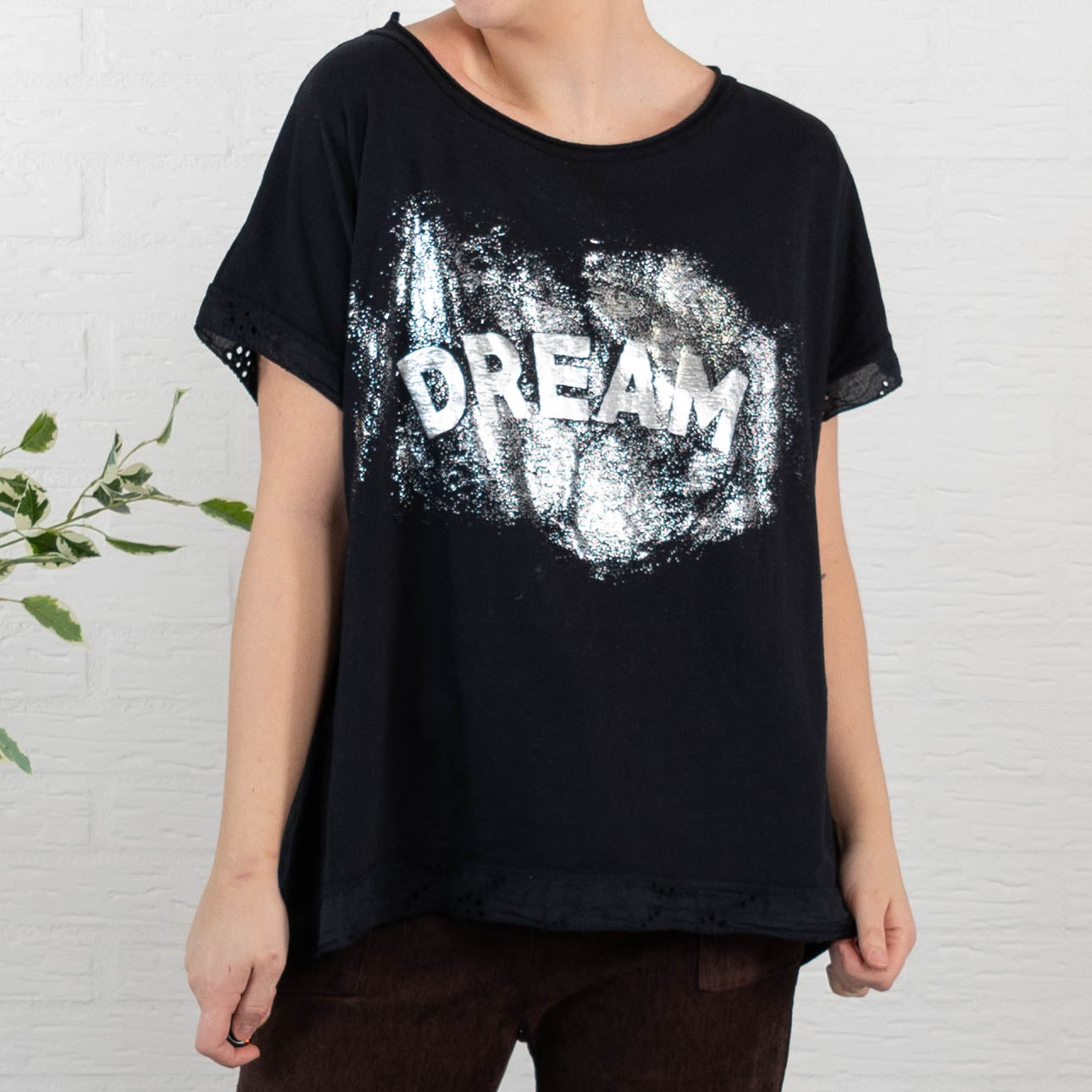 Dream t-shirt, Sort
