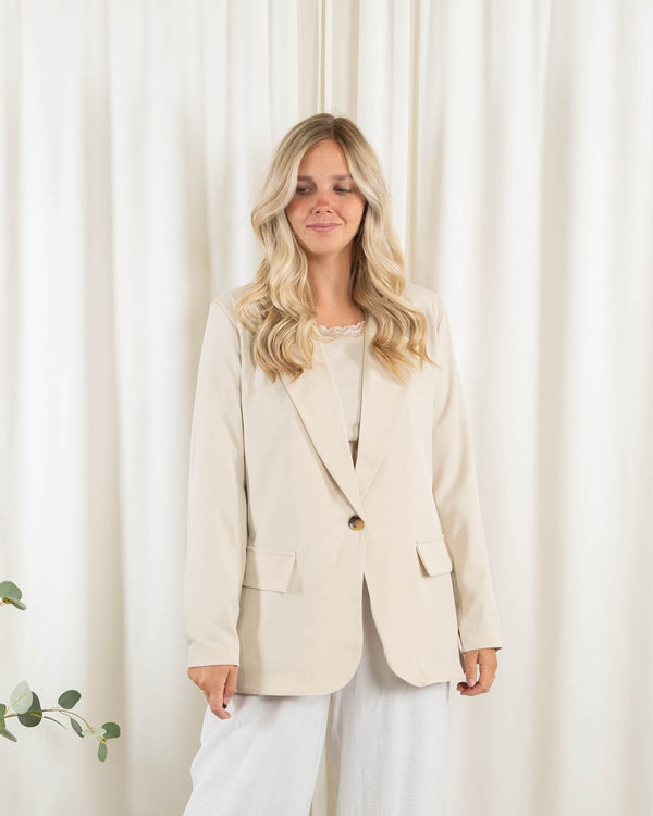 Nikita blazer, Beige