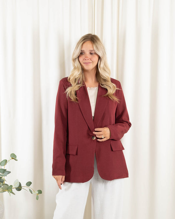 Nikita blazer, Bordeaux