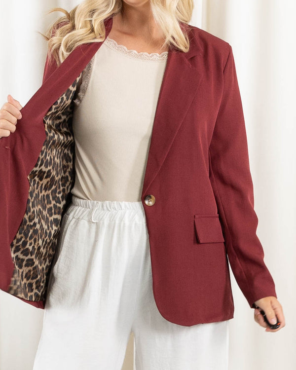 Nikita blazer, Bordeaux