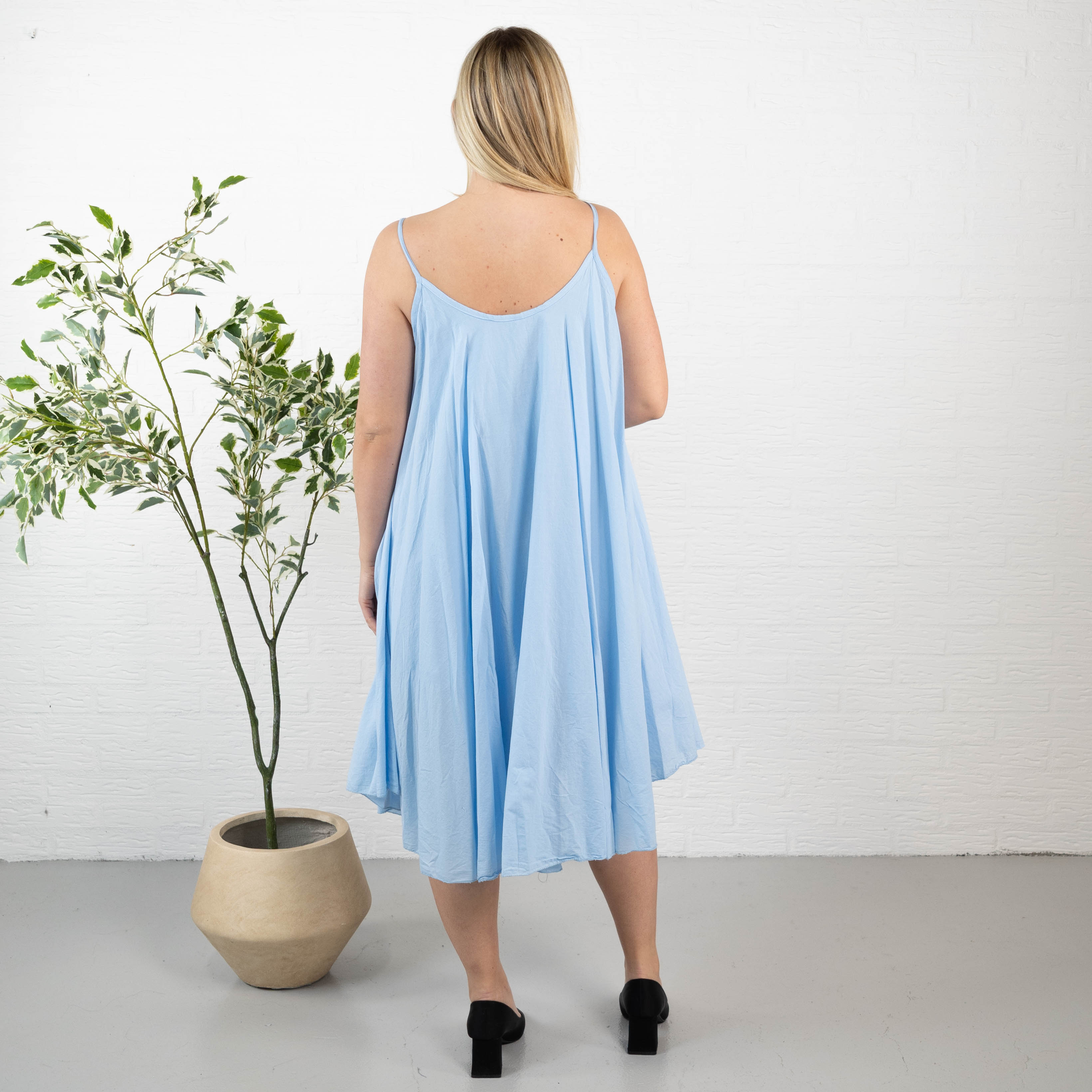 Kyra kjole, Lyseblå