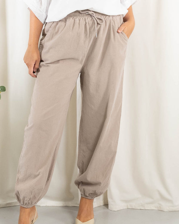 Brenda bukser, Taupe
