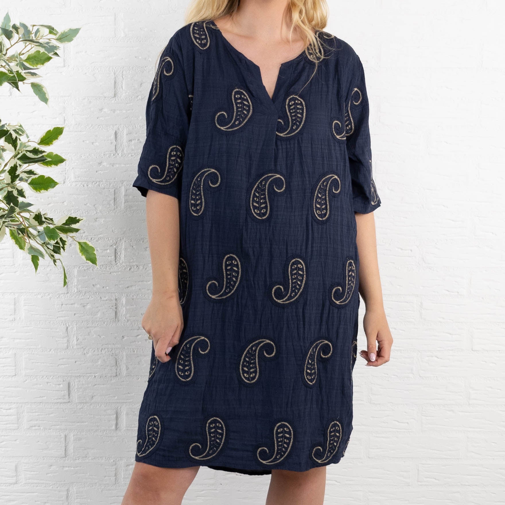 Abito kjole, Navy