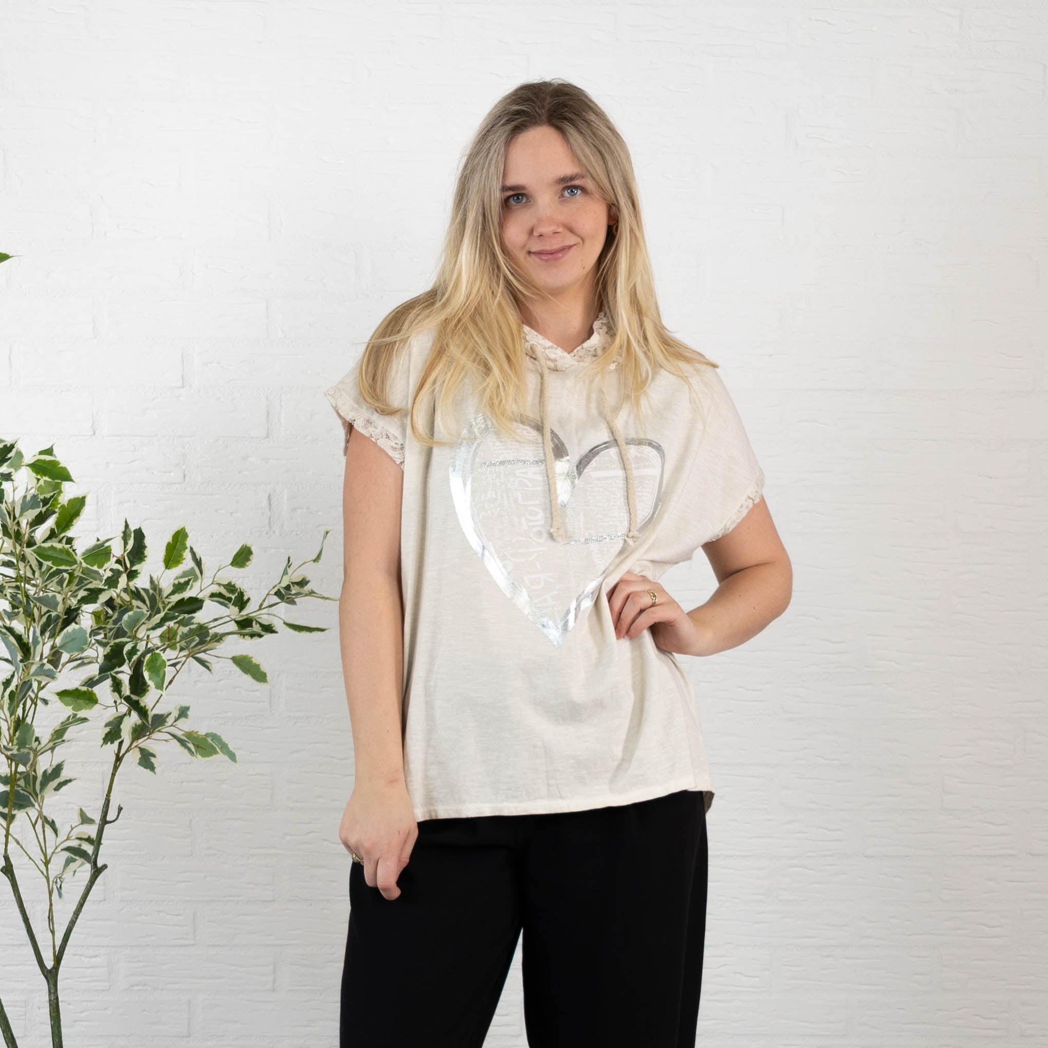 Ingeborg overdel, Beige