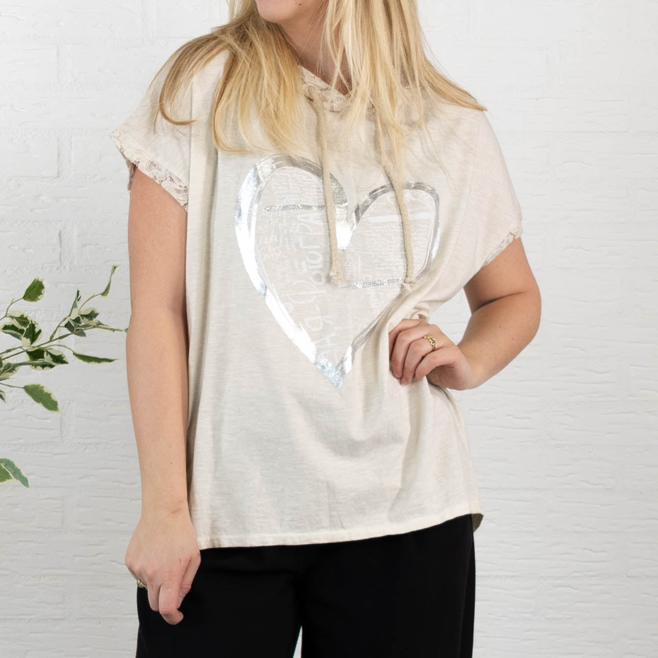 Ingeborg overdel, Beige