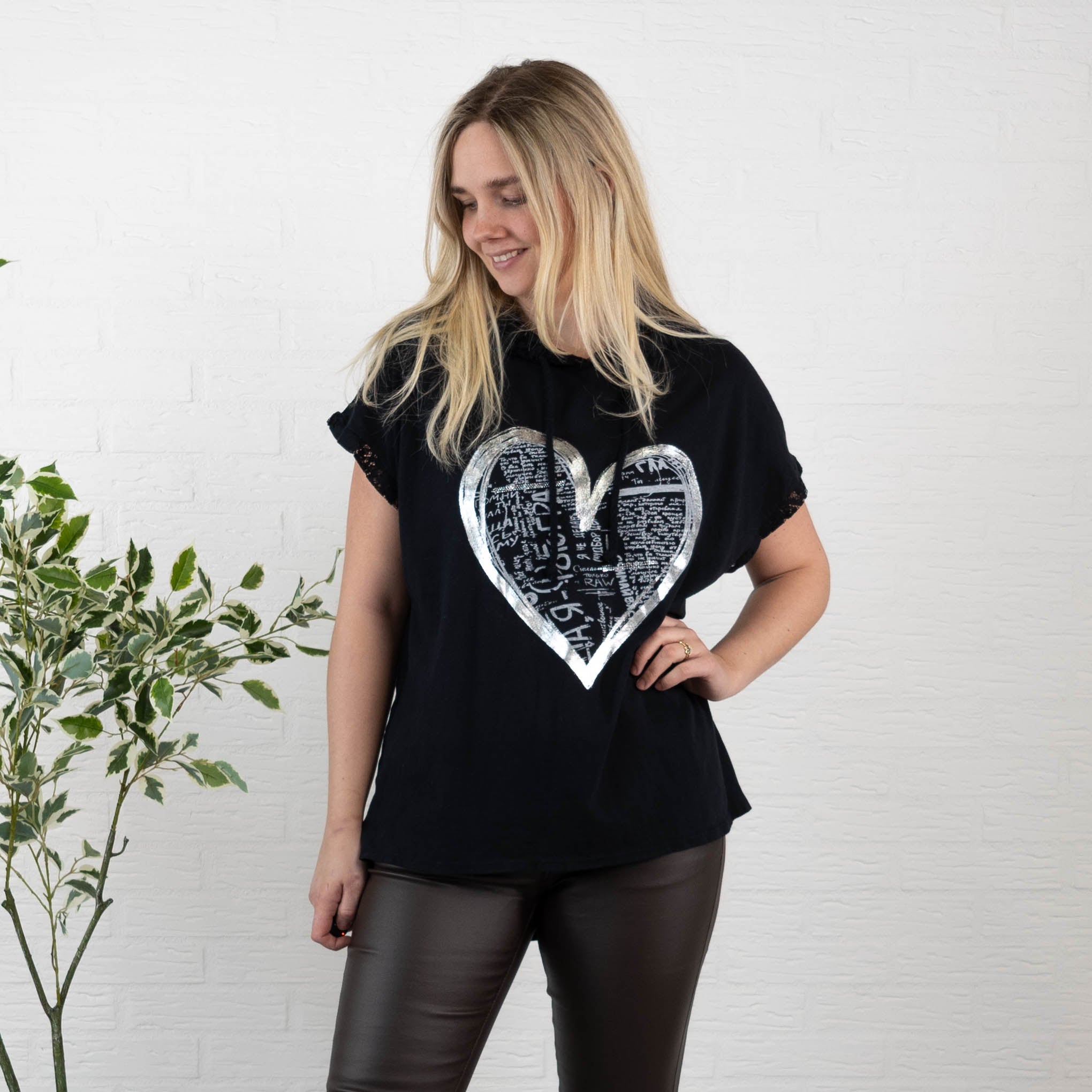 Ingeborg overdel, Sort