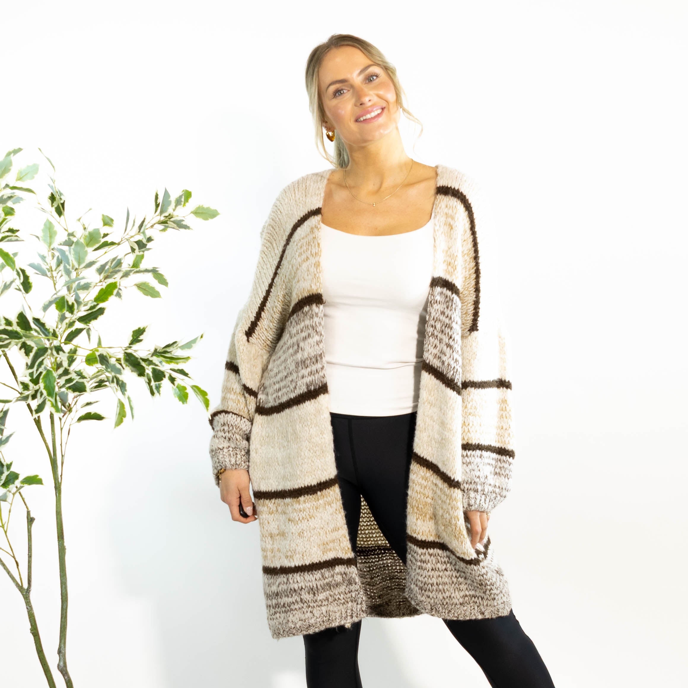 Annette strikcardigan, Choko