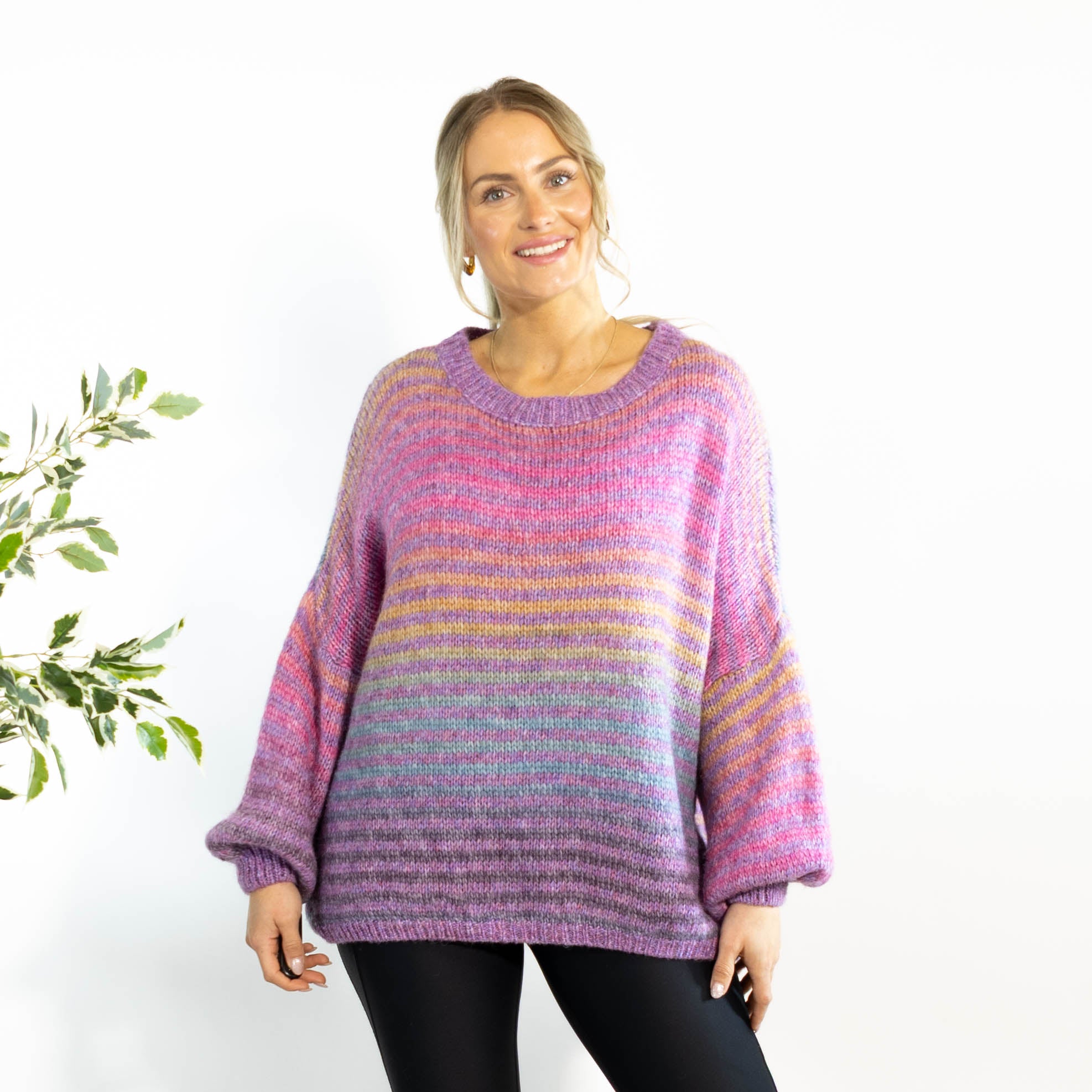 Tammy stribet strik, Lilla