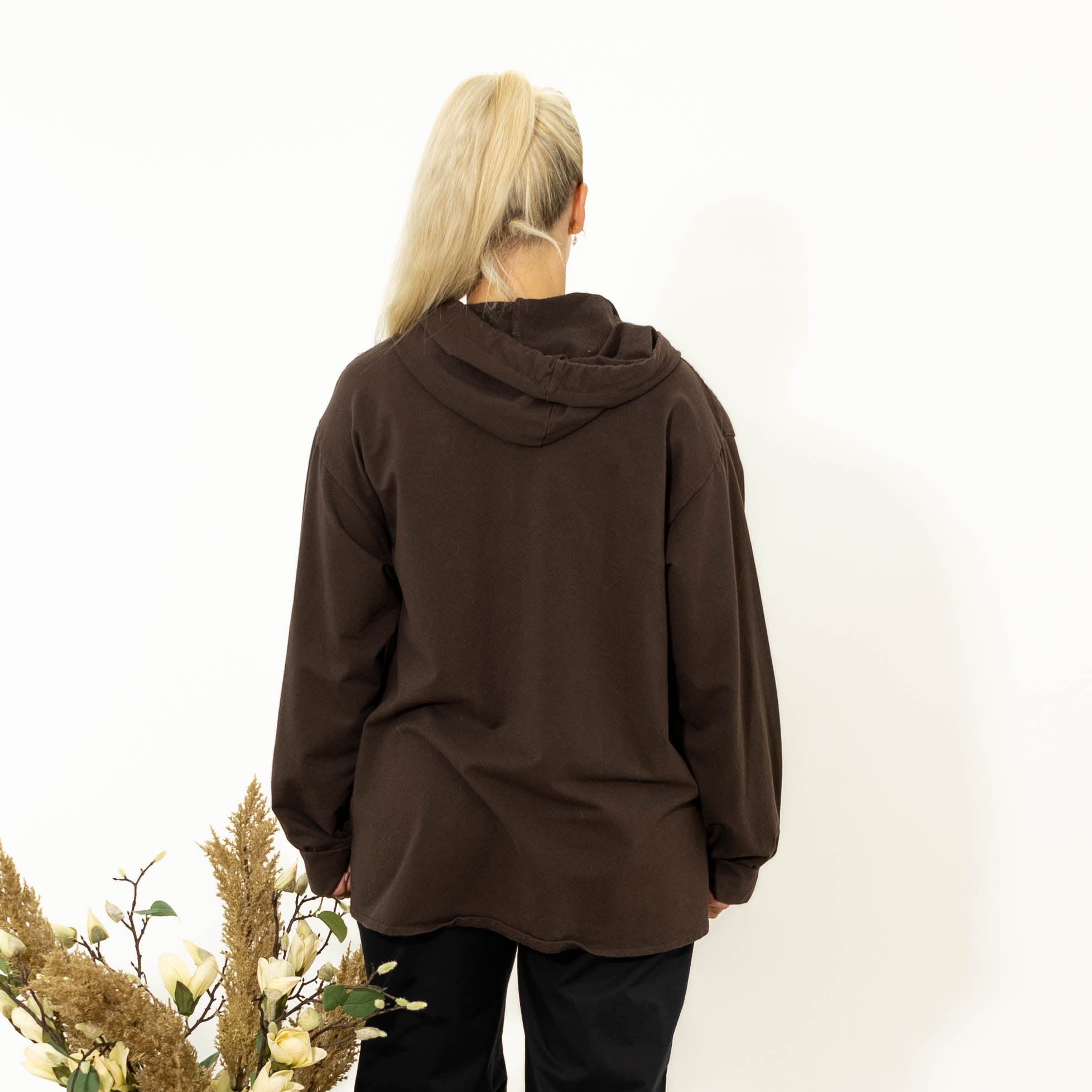 Amalia sweatshirt jakke, Choko