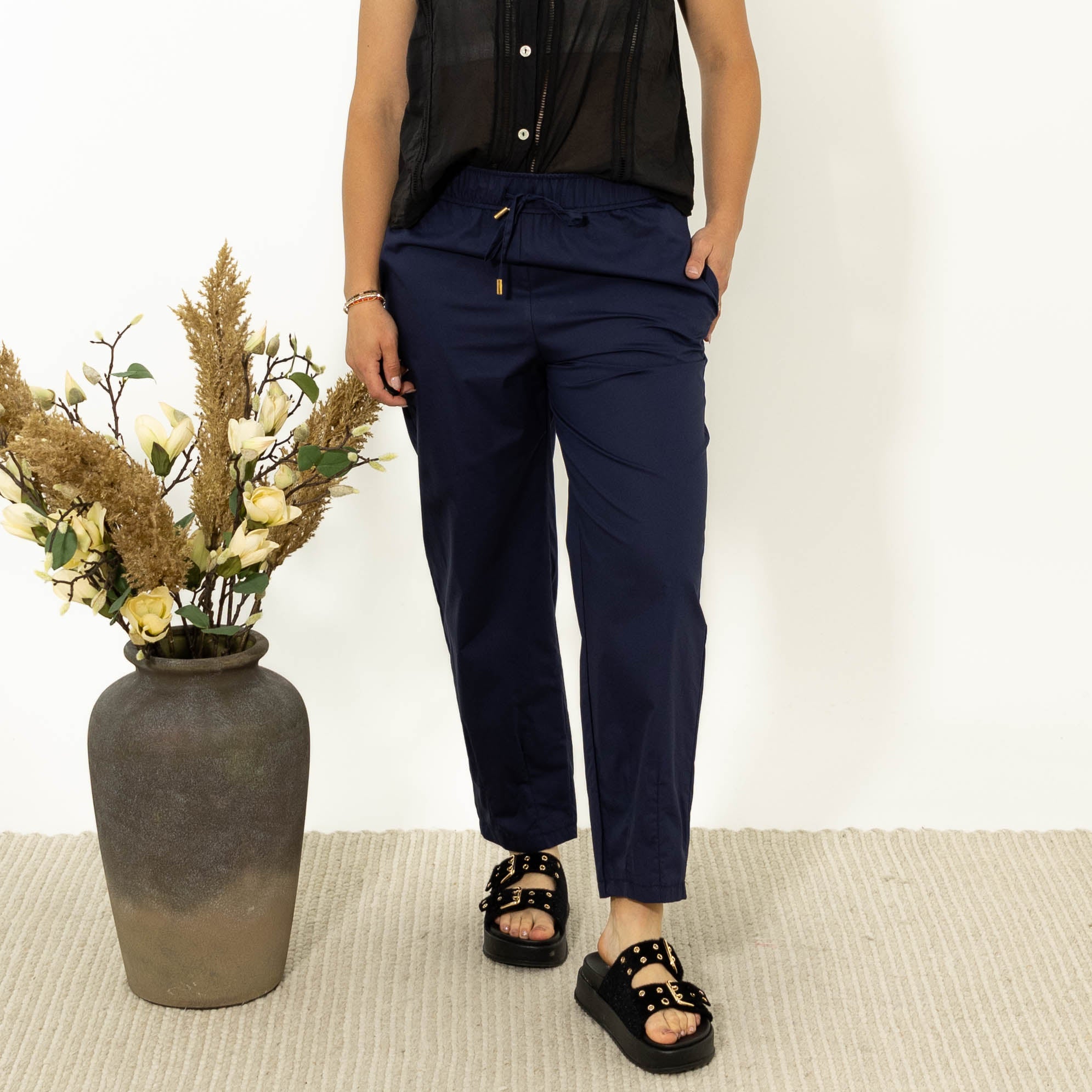Cille baggy bukser, Navy