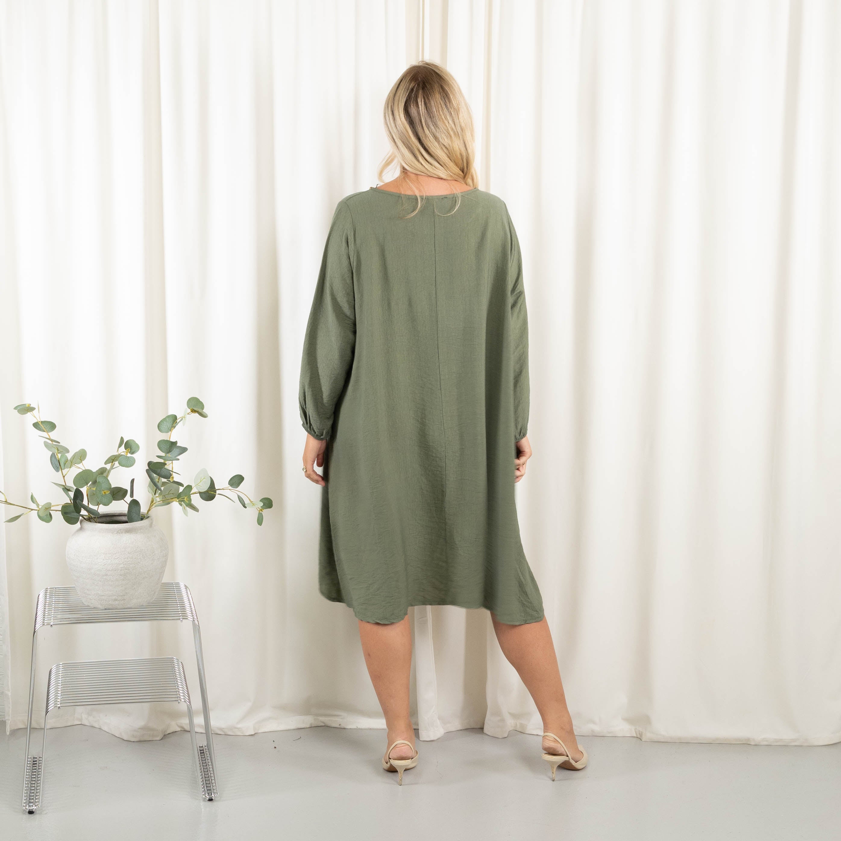 Amanda tunika/kjole, Khaki