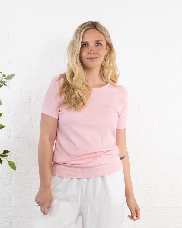 Ava t-shirt, Lyserød