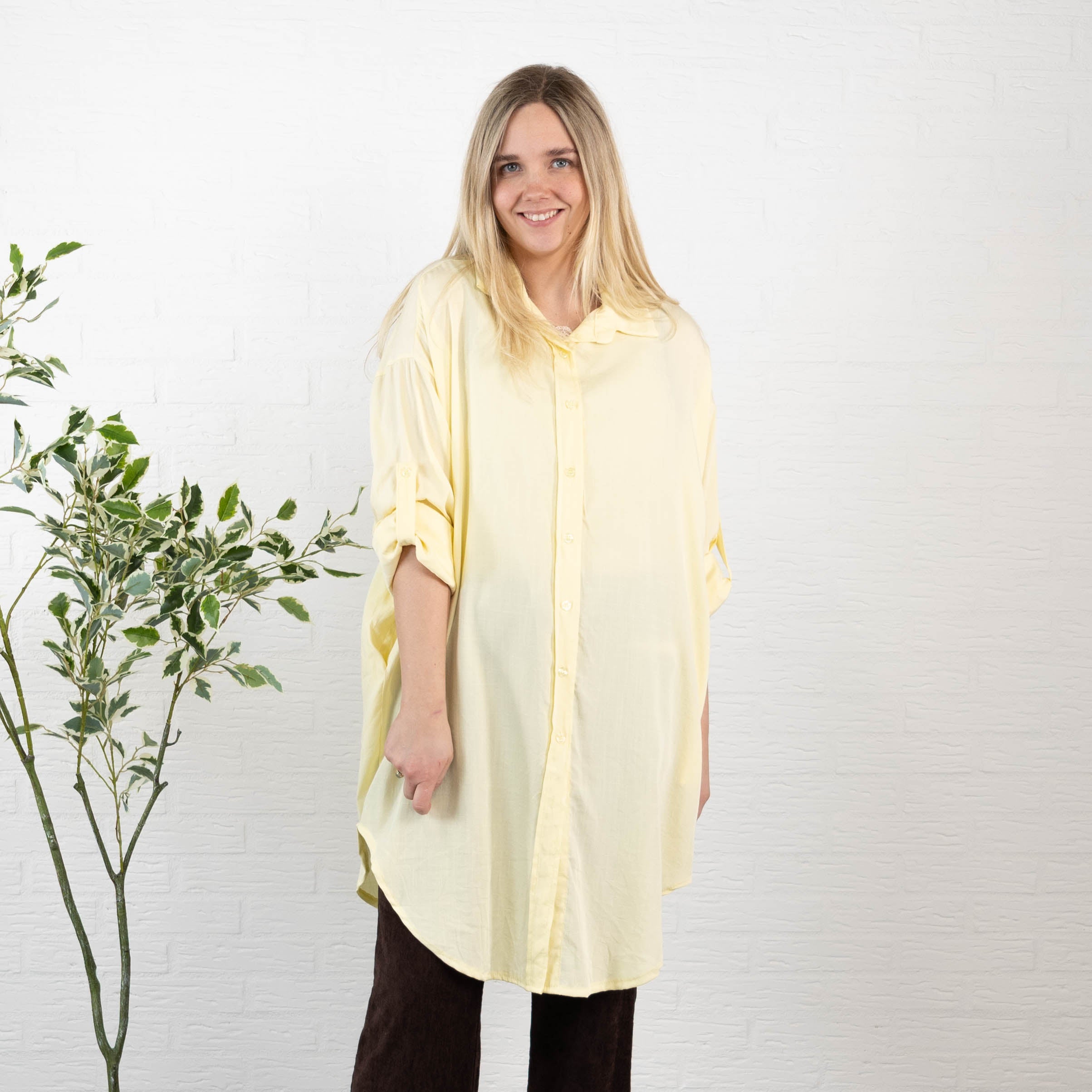 Vermont skjorte/tunika, Gul
