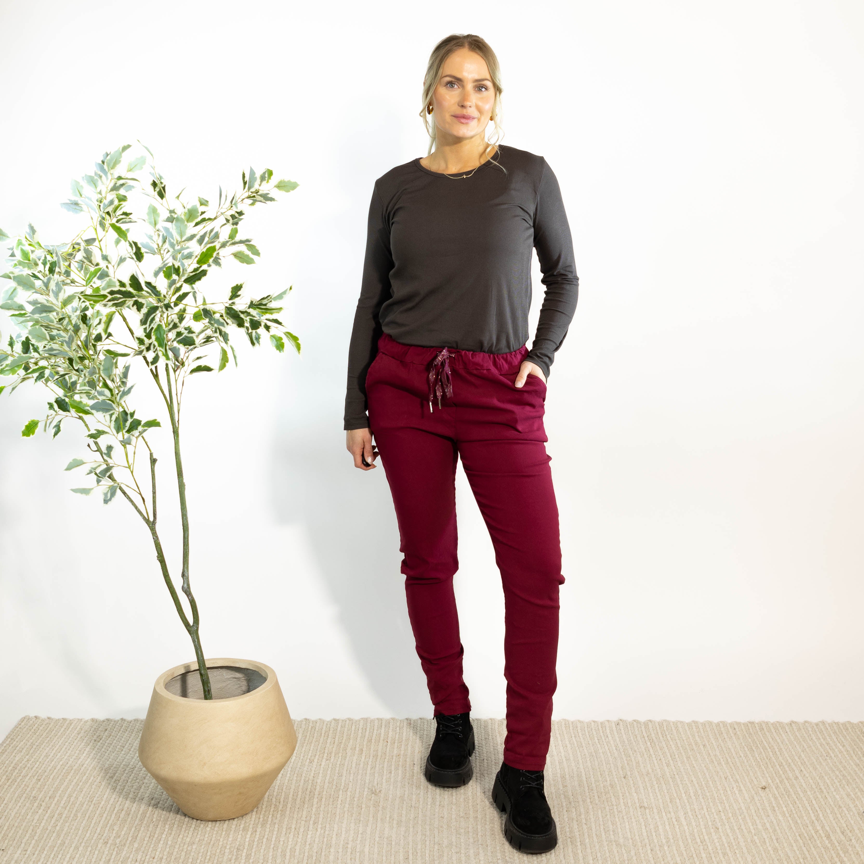 Krista bengaline bukser, Bordeaux