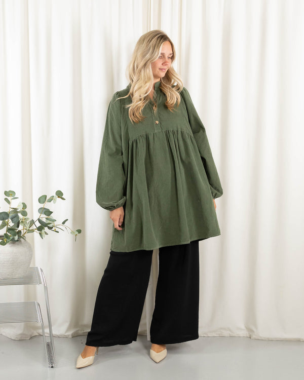 Nanny tunika/kjole, Khaki