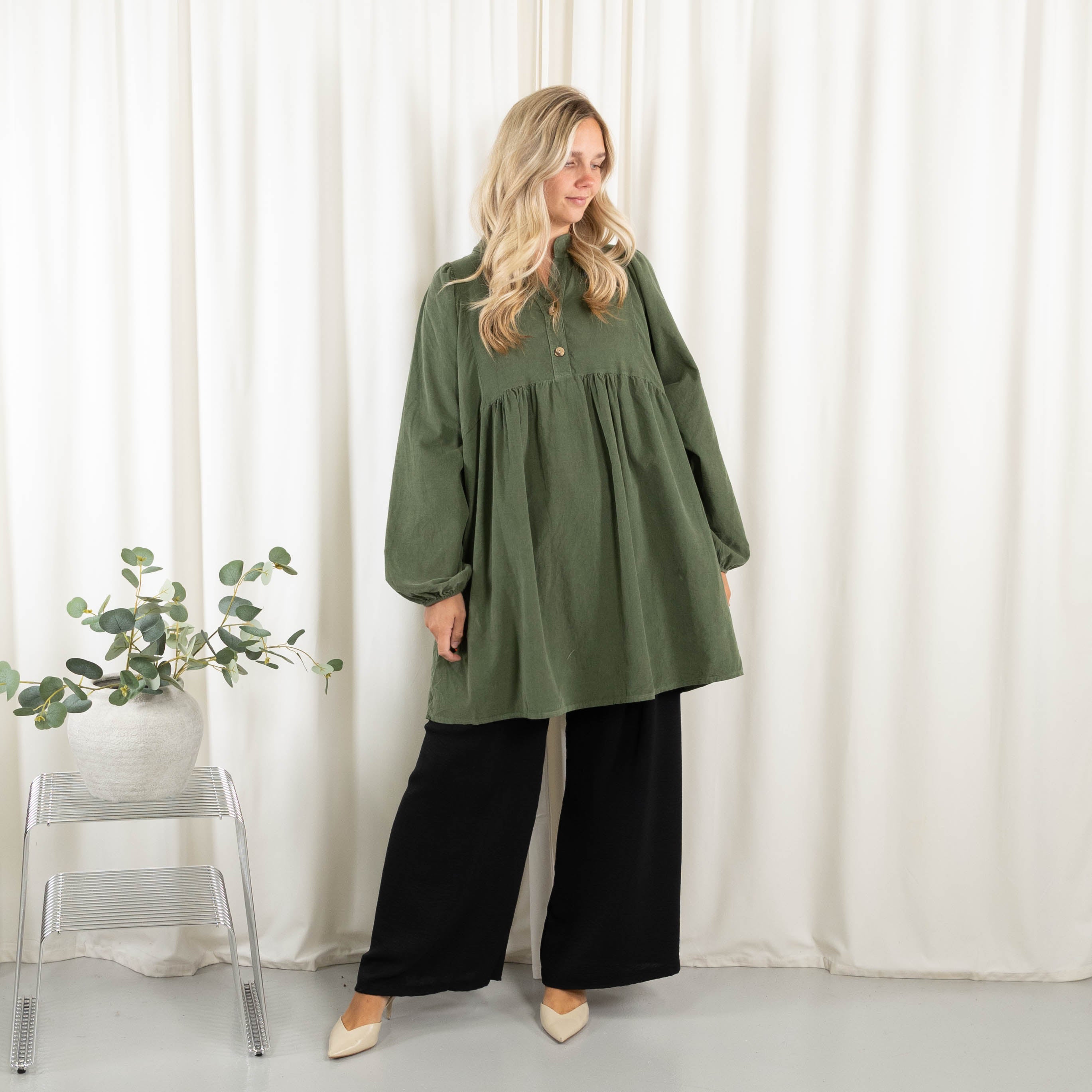Nanny tunika/kjole, Khaki
