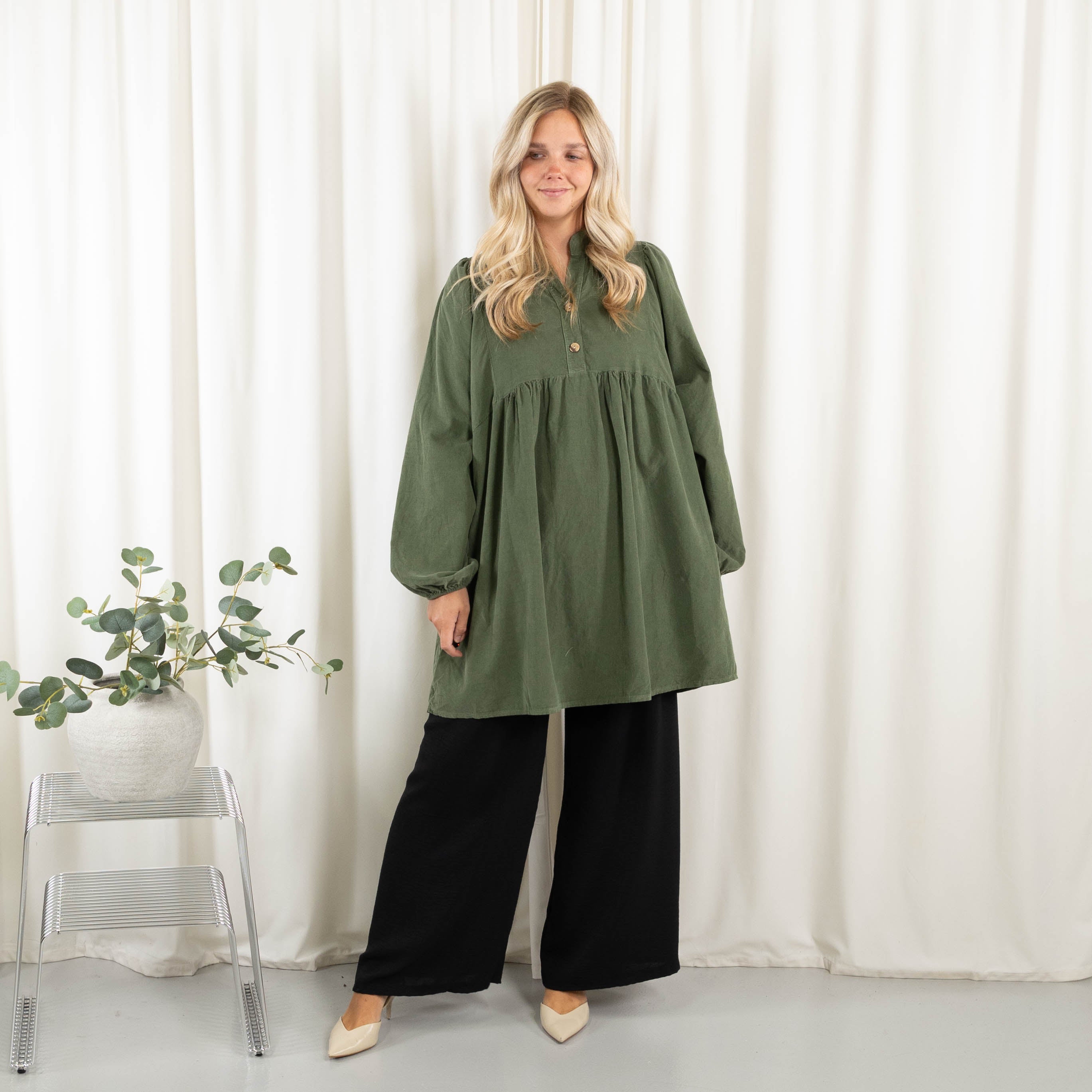 Nanny tunika/kjole, Khaki