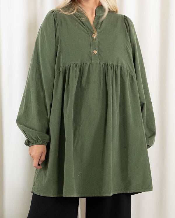 Nanny tunika/kjole, Khaki
