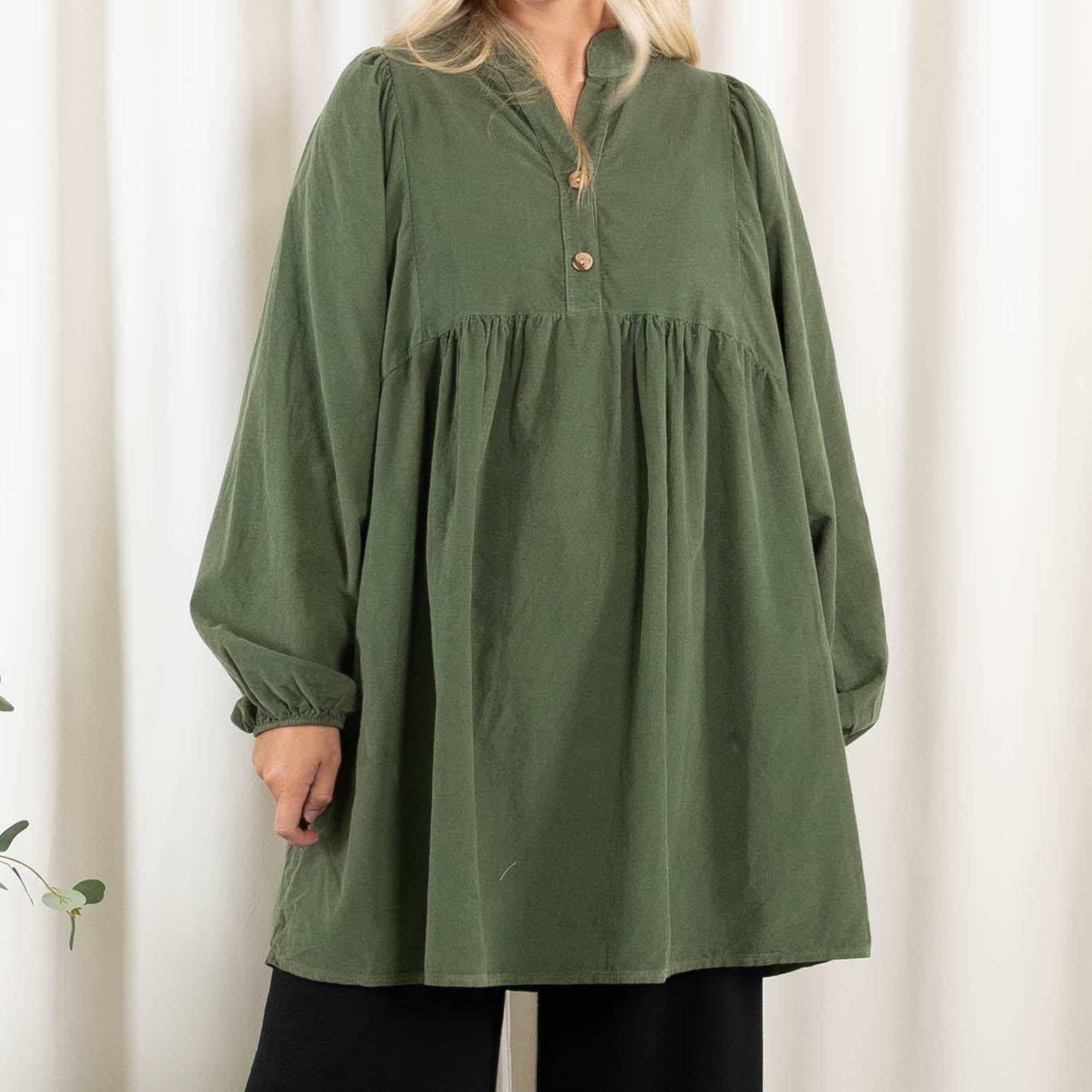 Nanny tunika/kjole, Khaki