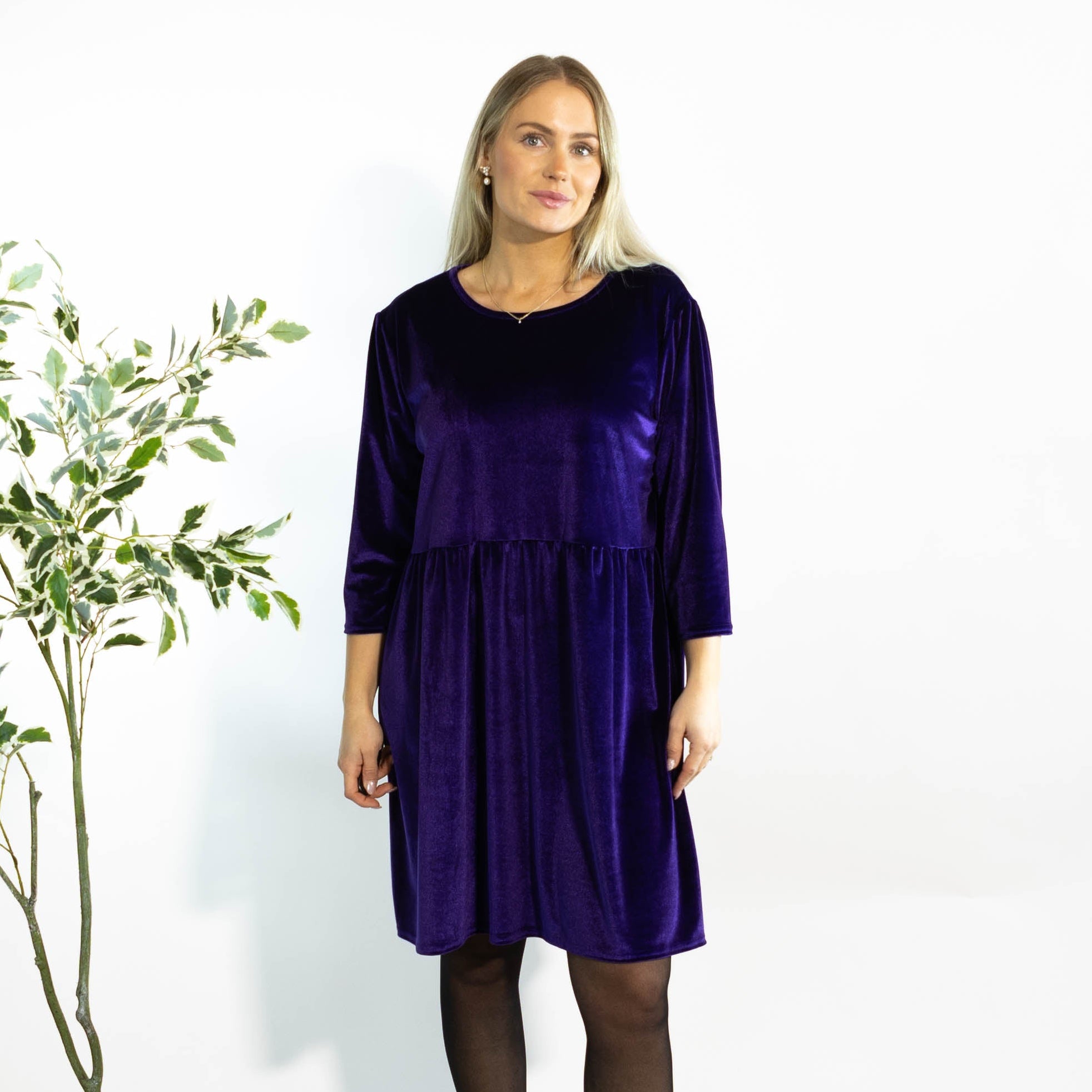 Chloe tunikakjole, Lilla