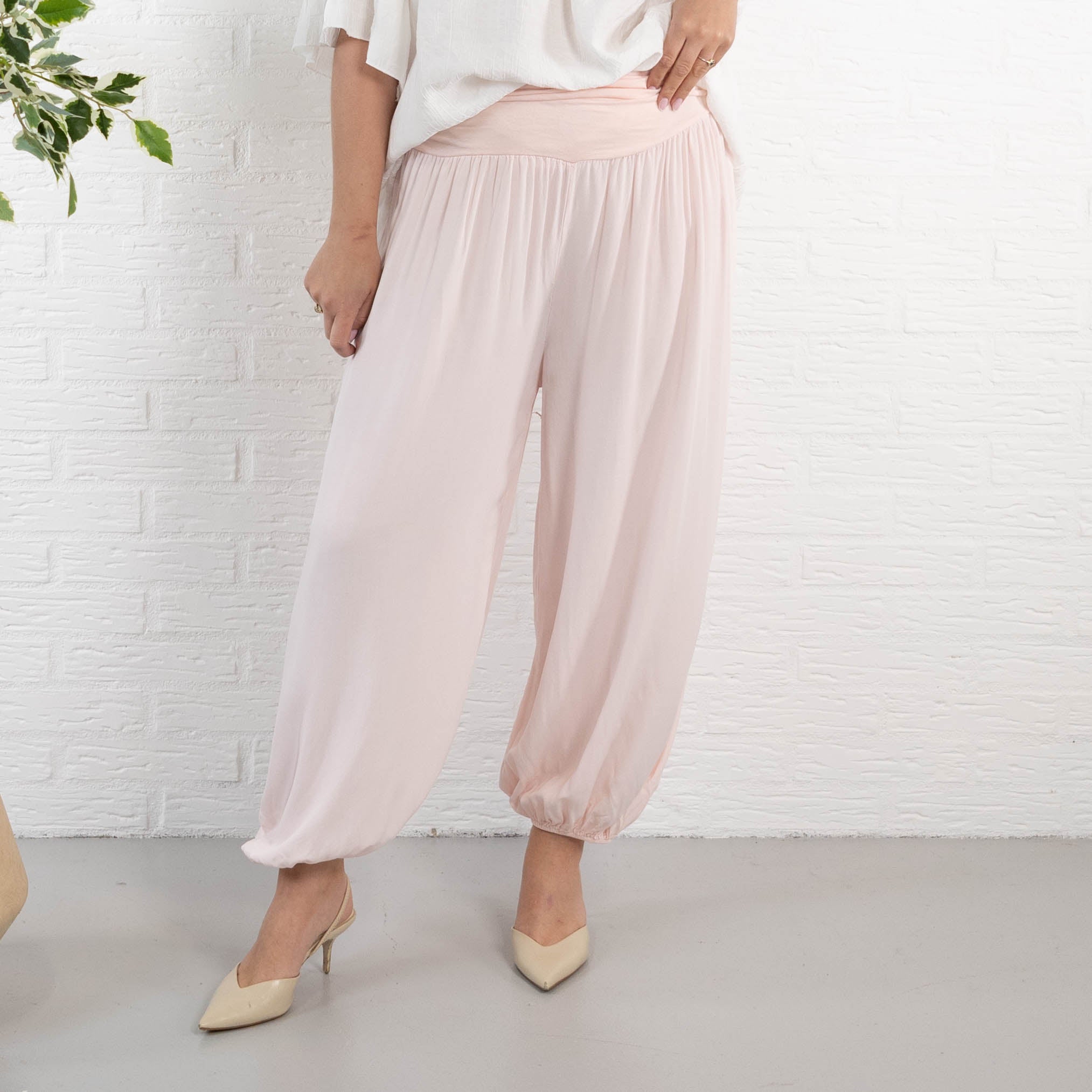 Jasmin haremsbukser, Rosa