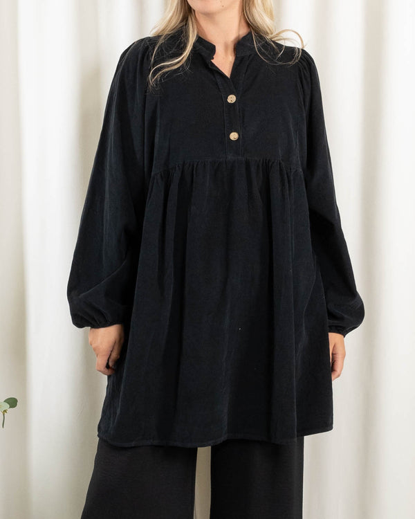 Nanny tunika/kjole, Sort