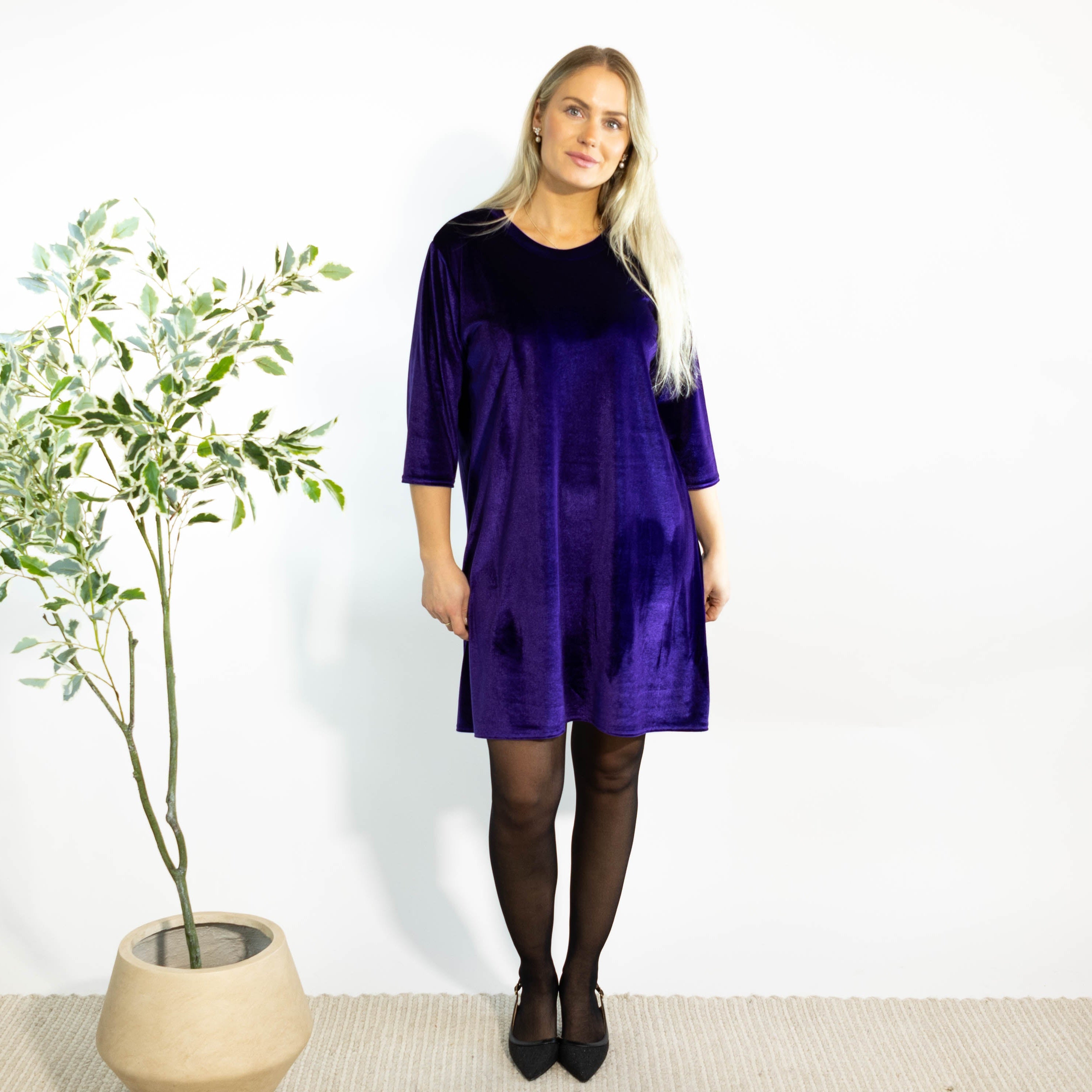 Brianne tunikakjole, Lilla