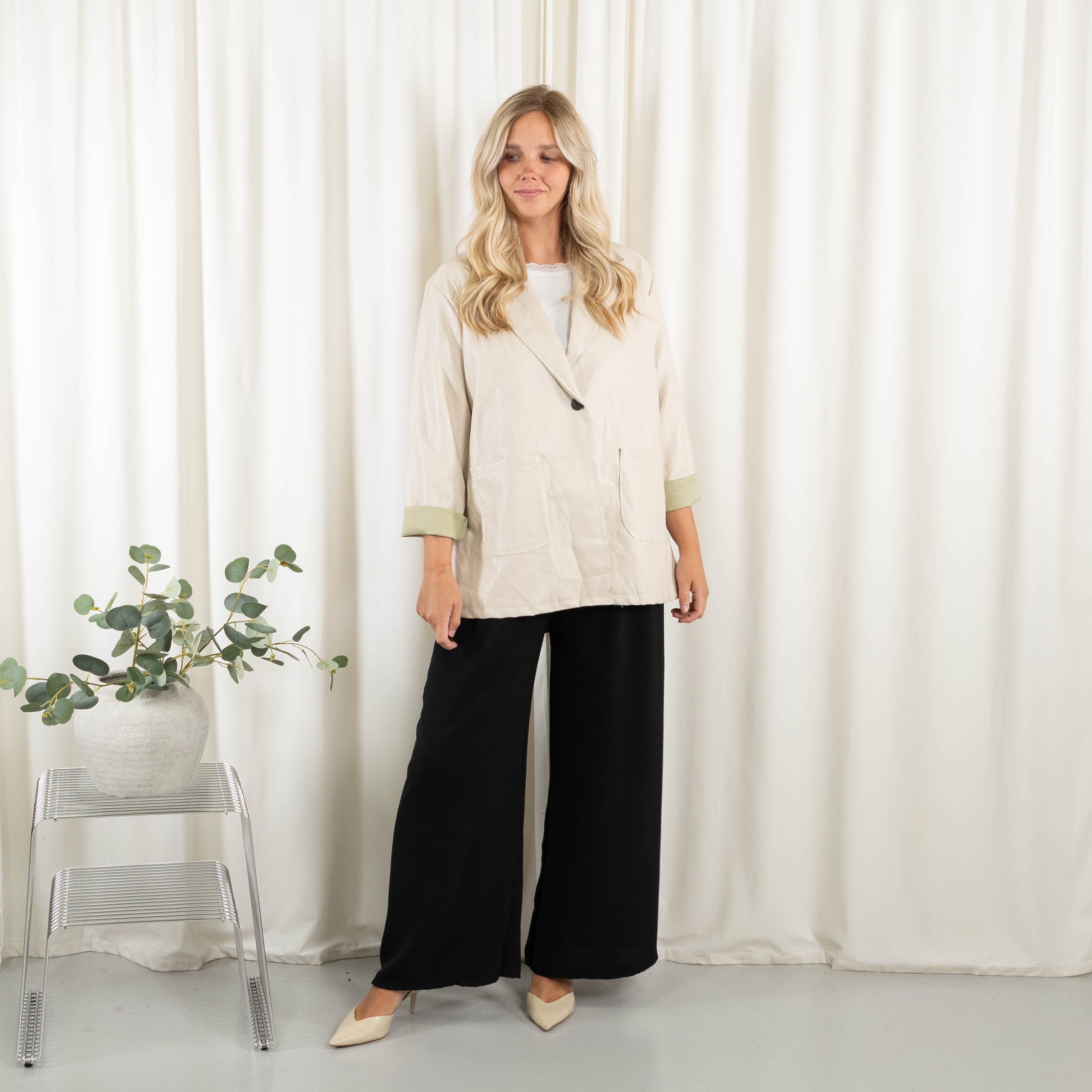 Minna blazer, Beige