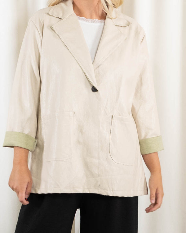 Minna blazer, Beige