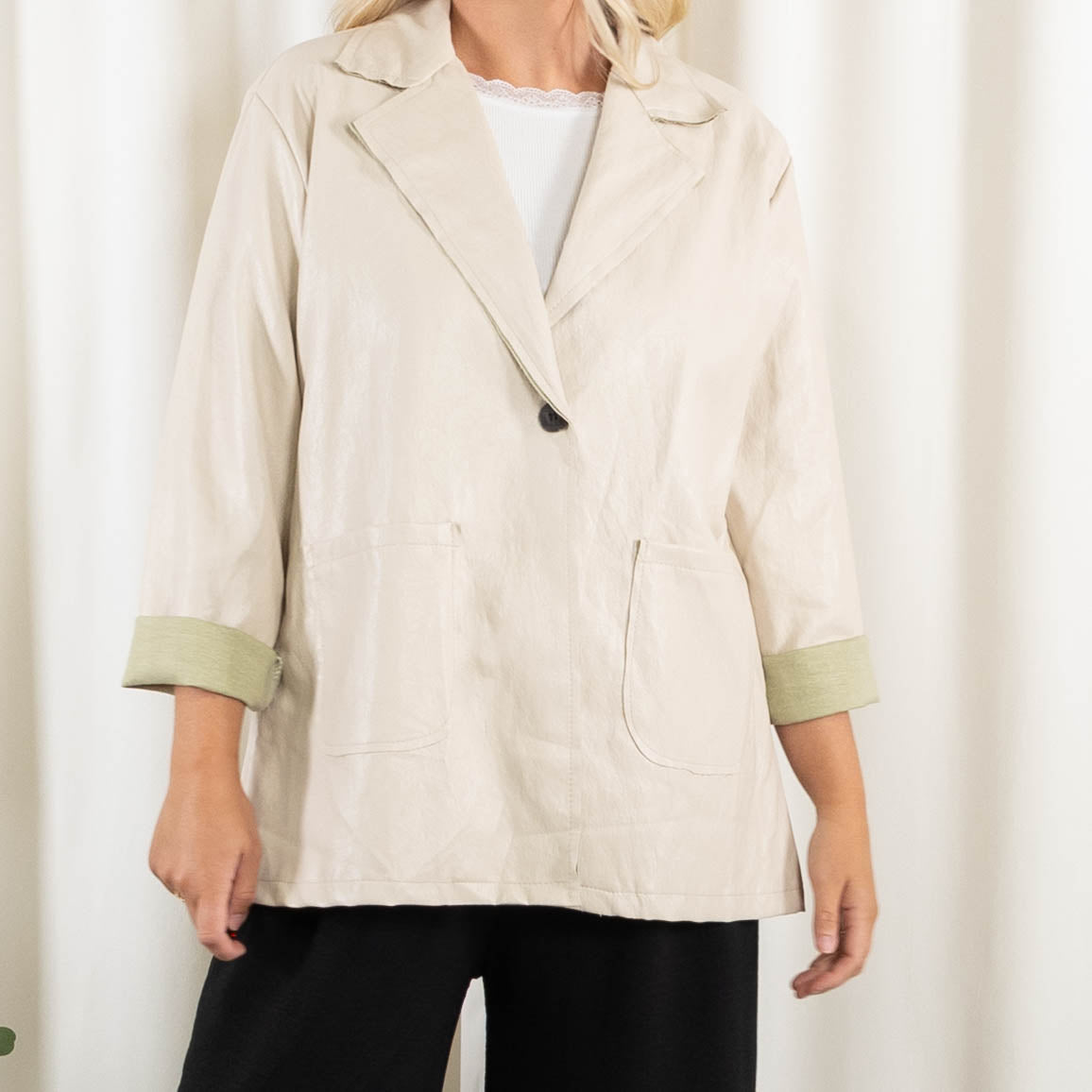 Minna blazer, Beige