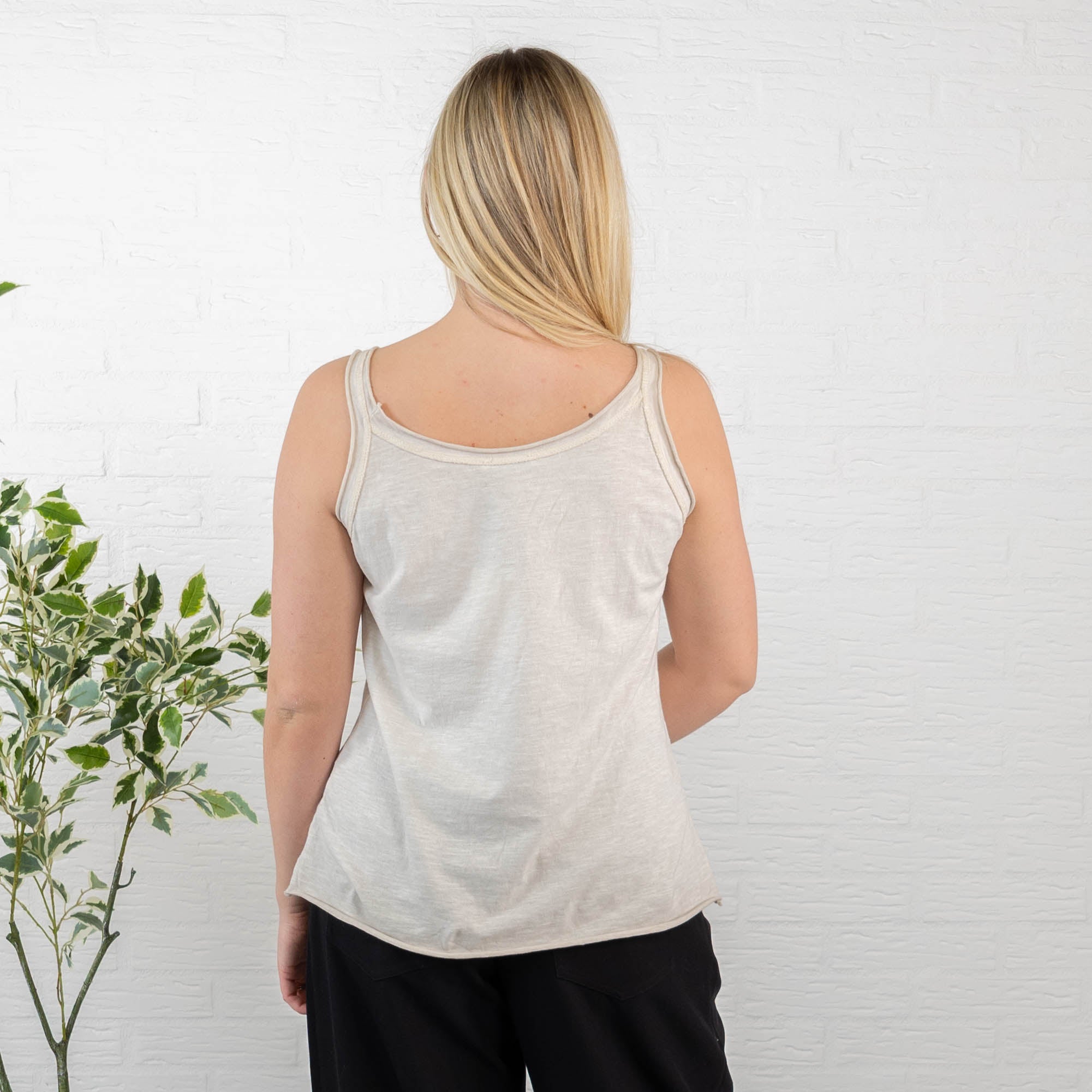 Montana top, Beige