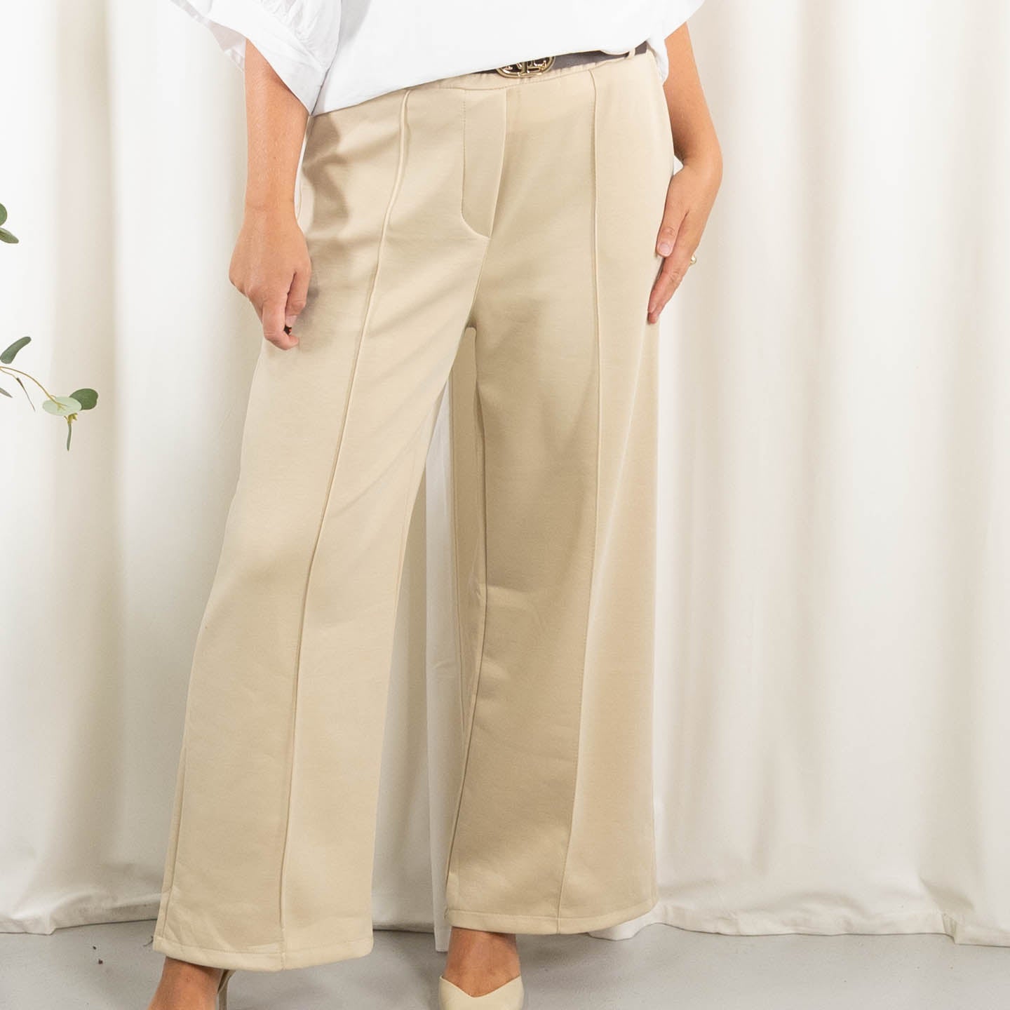 Noemi bukser, Beige