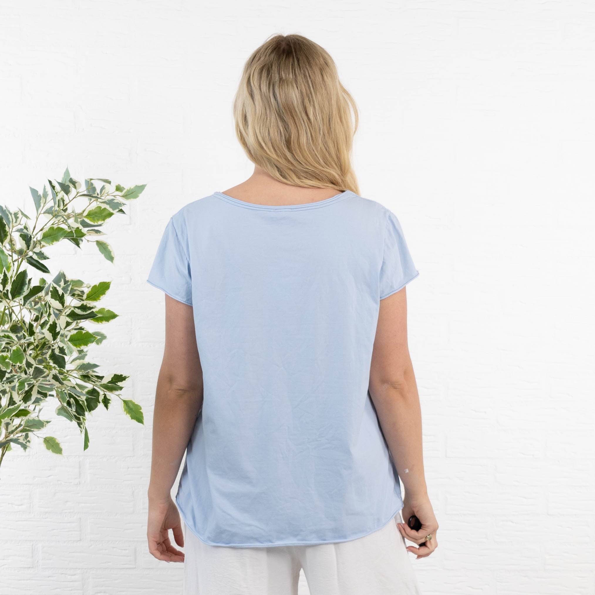 Minnie t-shirt, Lyseblå
