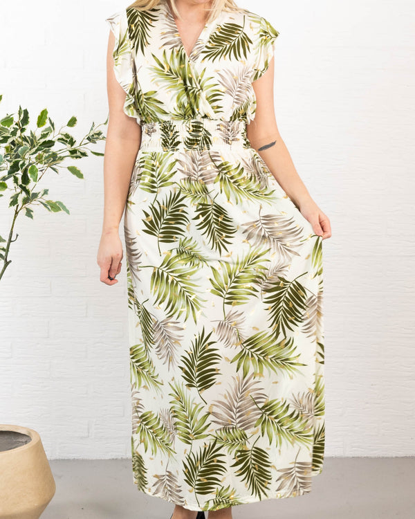 Johanne kjole, Khaki