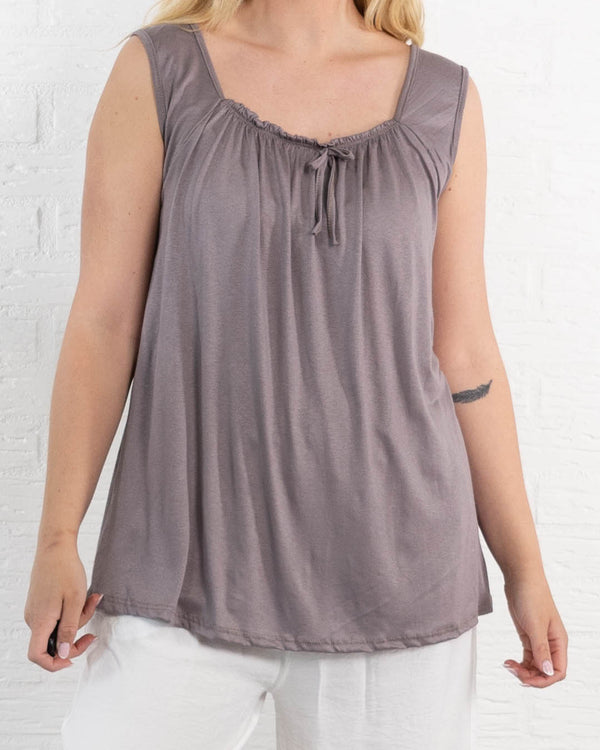 Angel top, Taupe