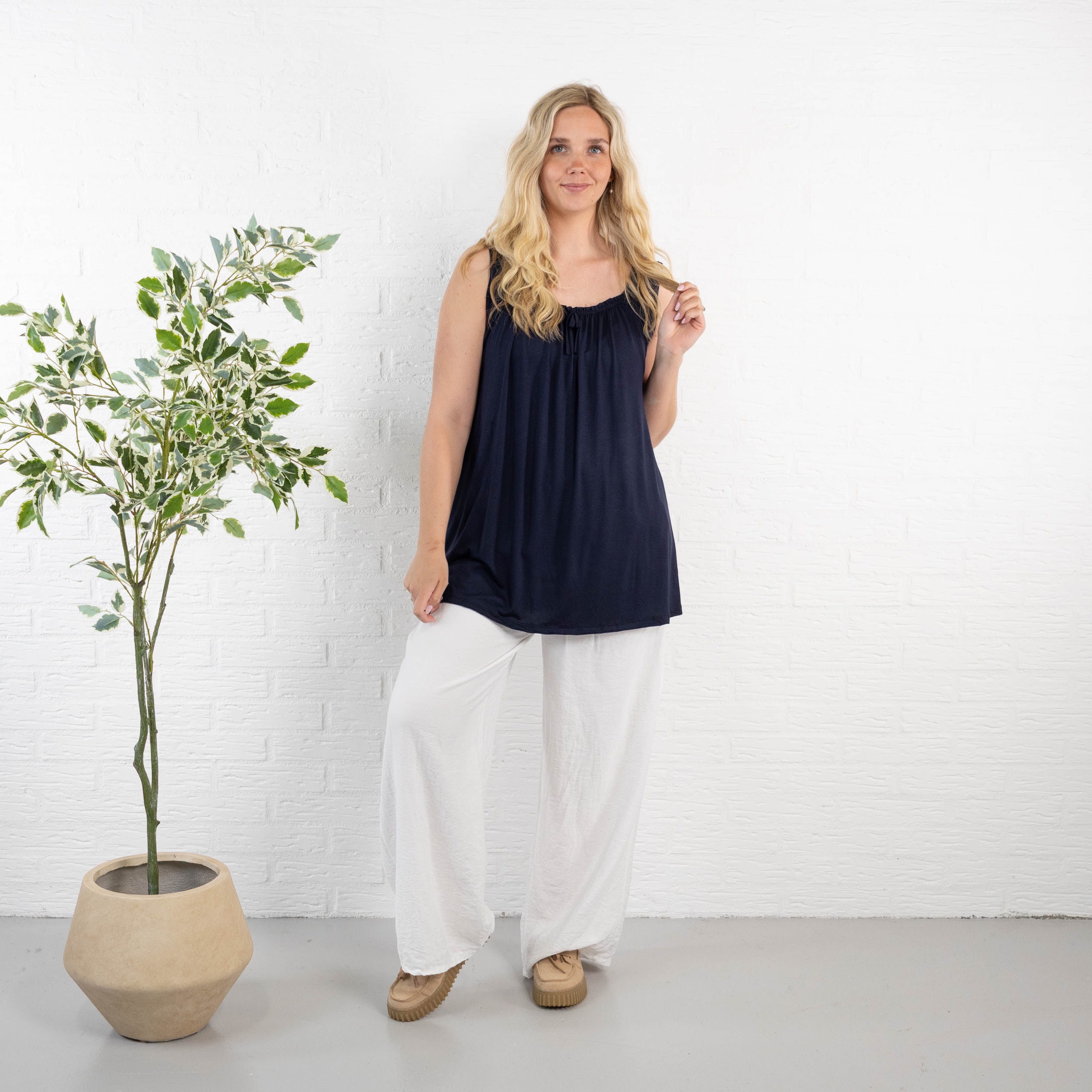 Angel top, Navy