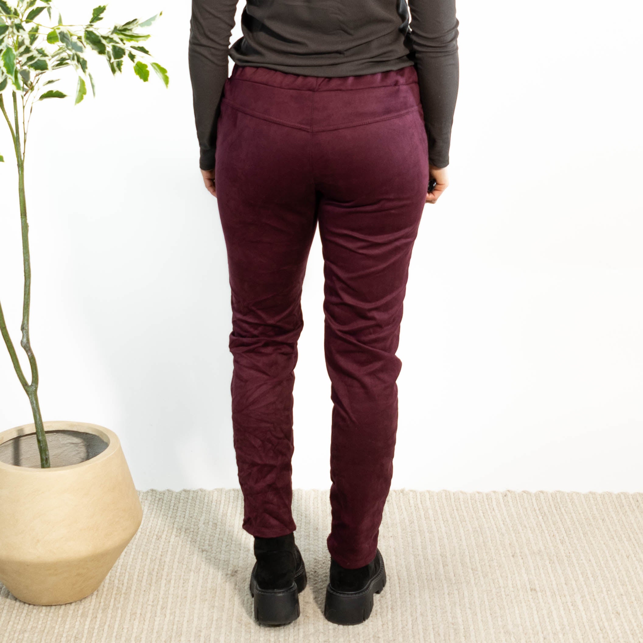 Nikki vegan bukser, Bordeaux