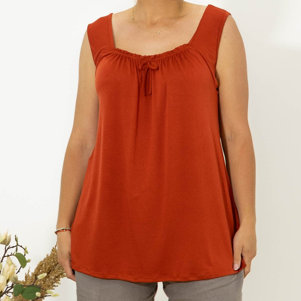 Amie top, Rust