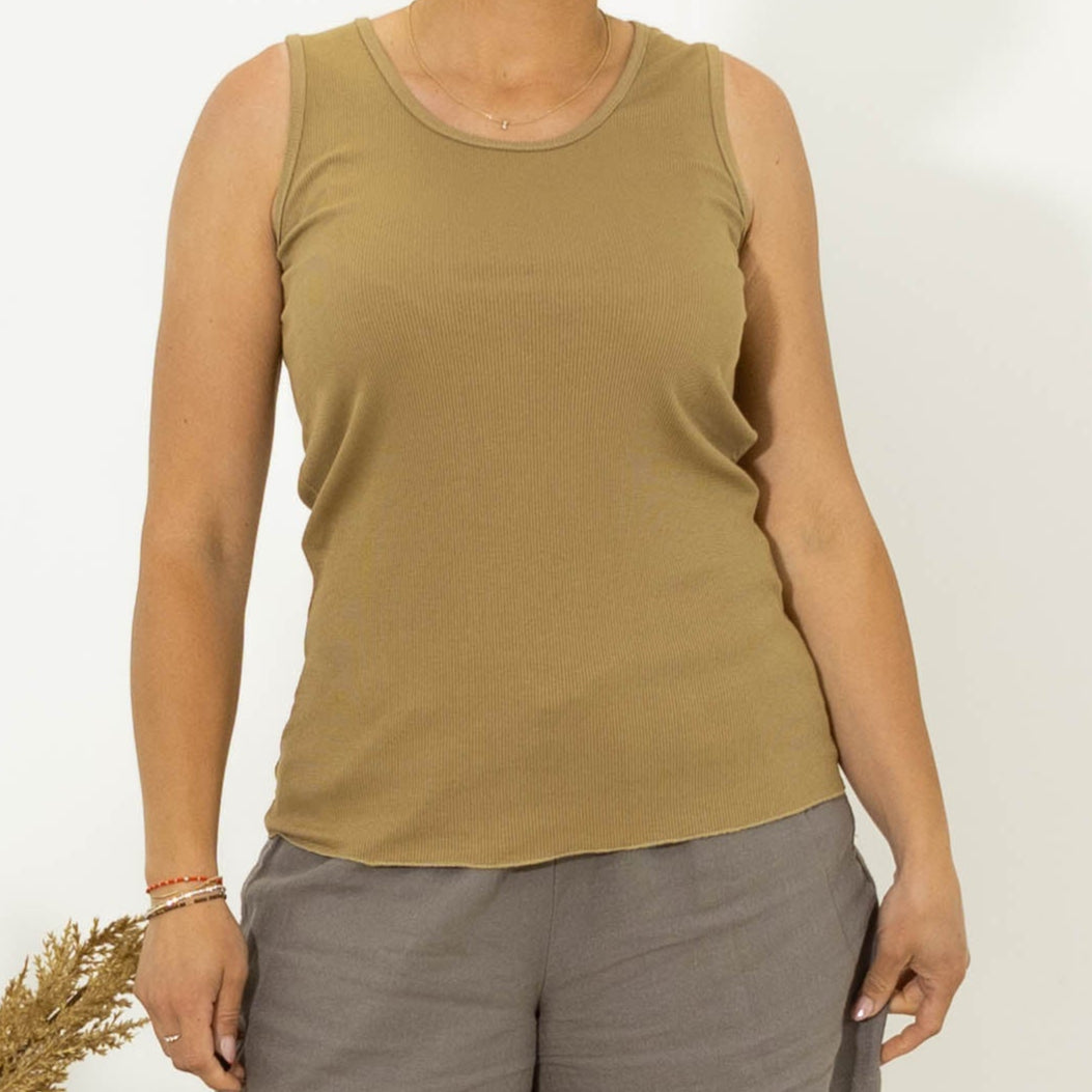 Nina top, Camel