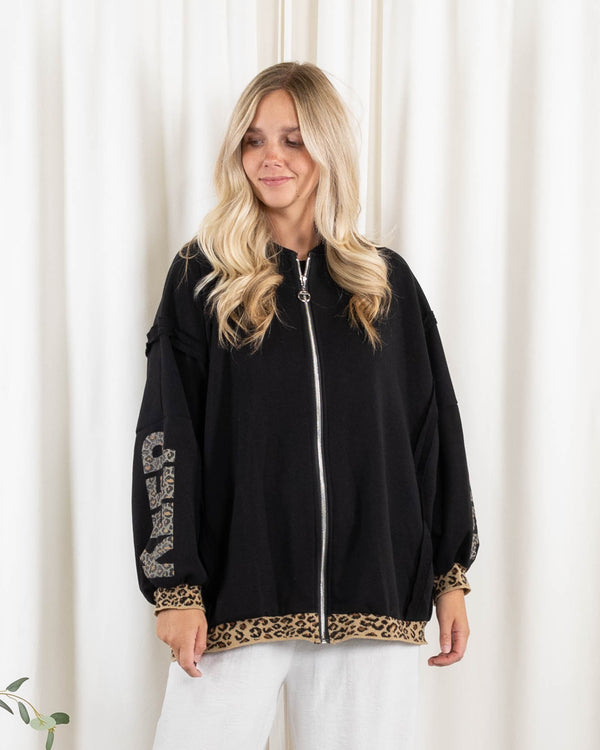 Tracie sweatshirt, Sort