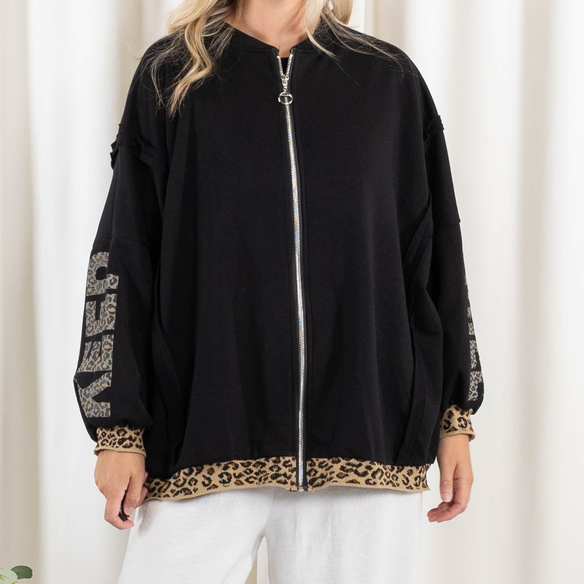 Tracie sweatshirt, Sort