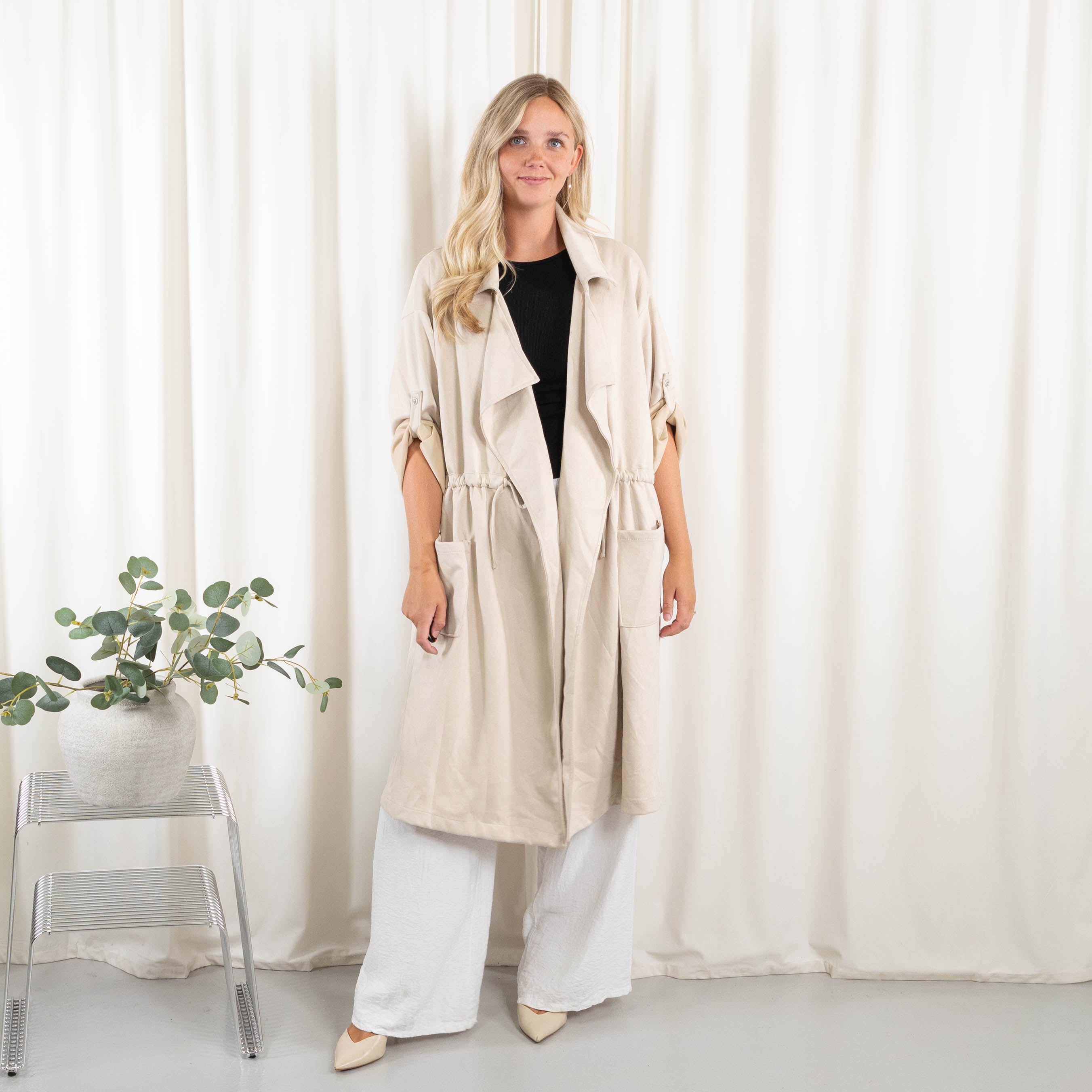 Hanne jakke, Beige