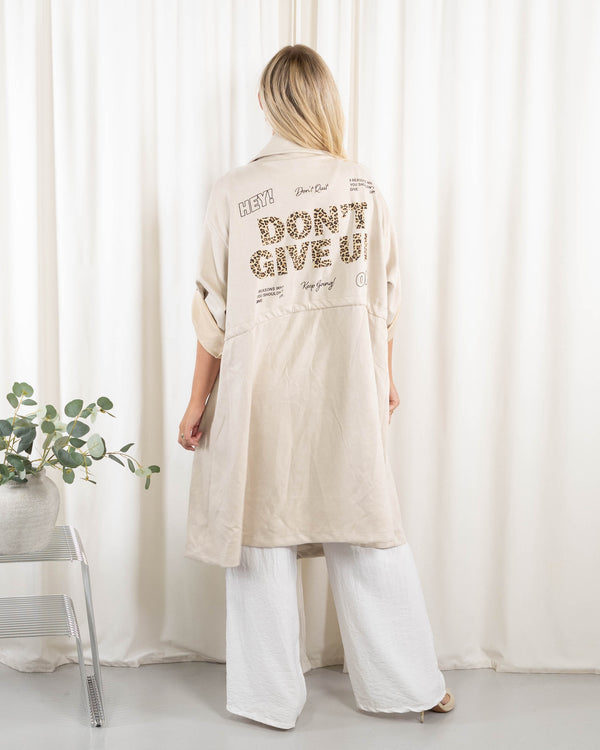 Hanne jakke, Beige