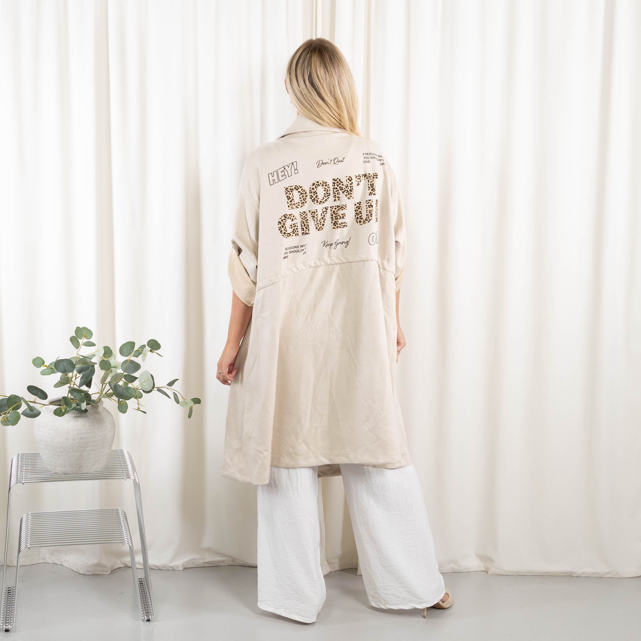 Hanne jakke, Beige